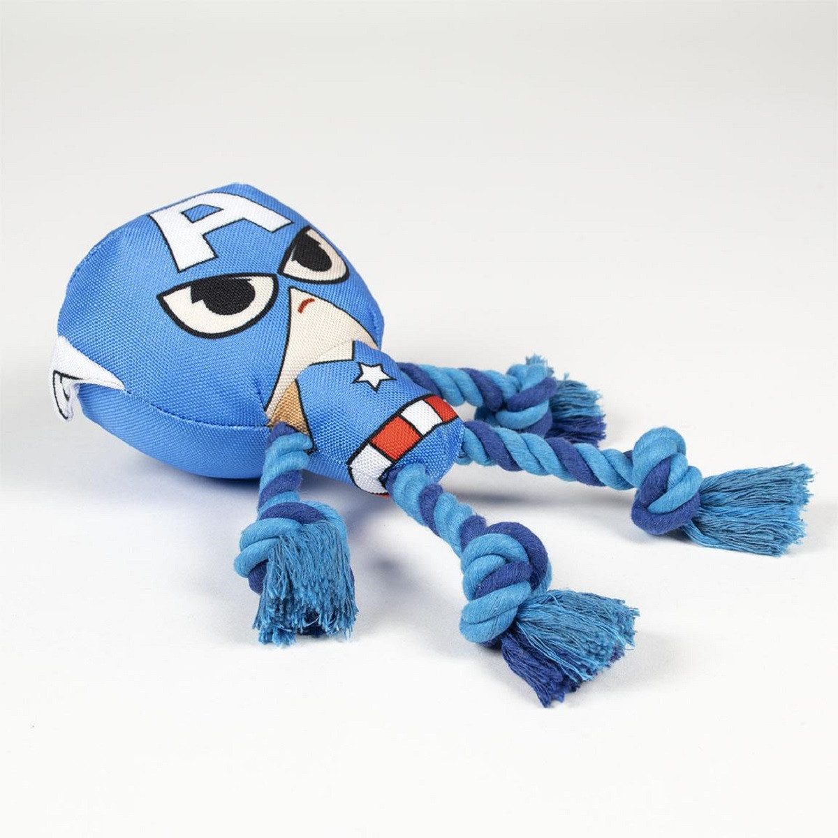 Captain America Spielknochen Hundespielzeug – Zahnpflege & Spielspaß in einem