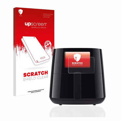upscreen Schutzfolie für Philips Essential Airfryer XL HD927X, Displayschutzfolie, Folie klar Anti-Scratch Anti-Fingerprint