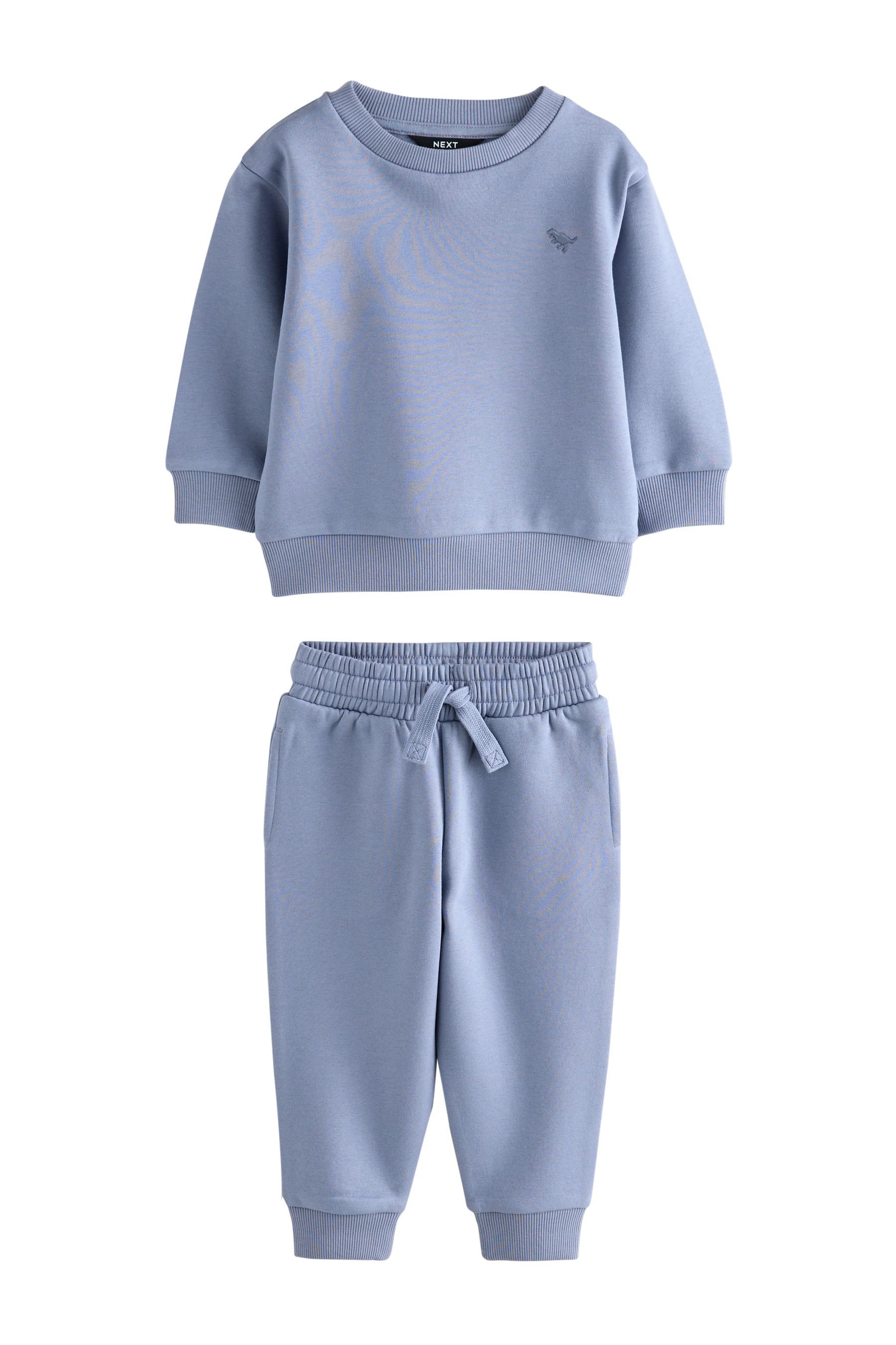 Next Sweat Suit: Sweatshirt and Jogging Pants in a 3-pack (6-piece set)