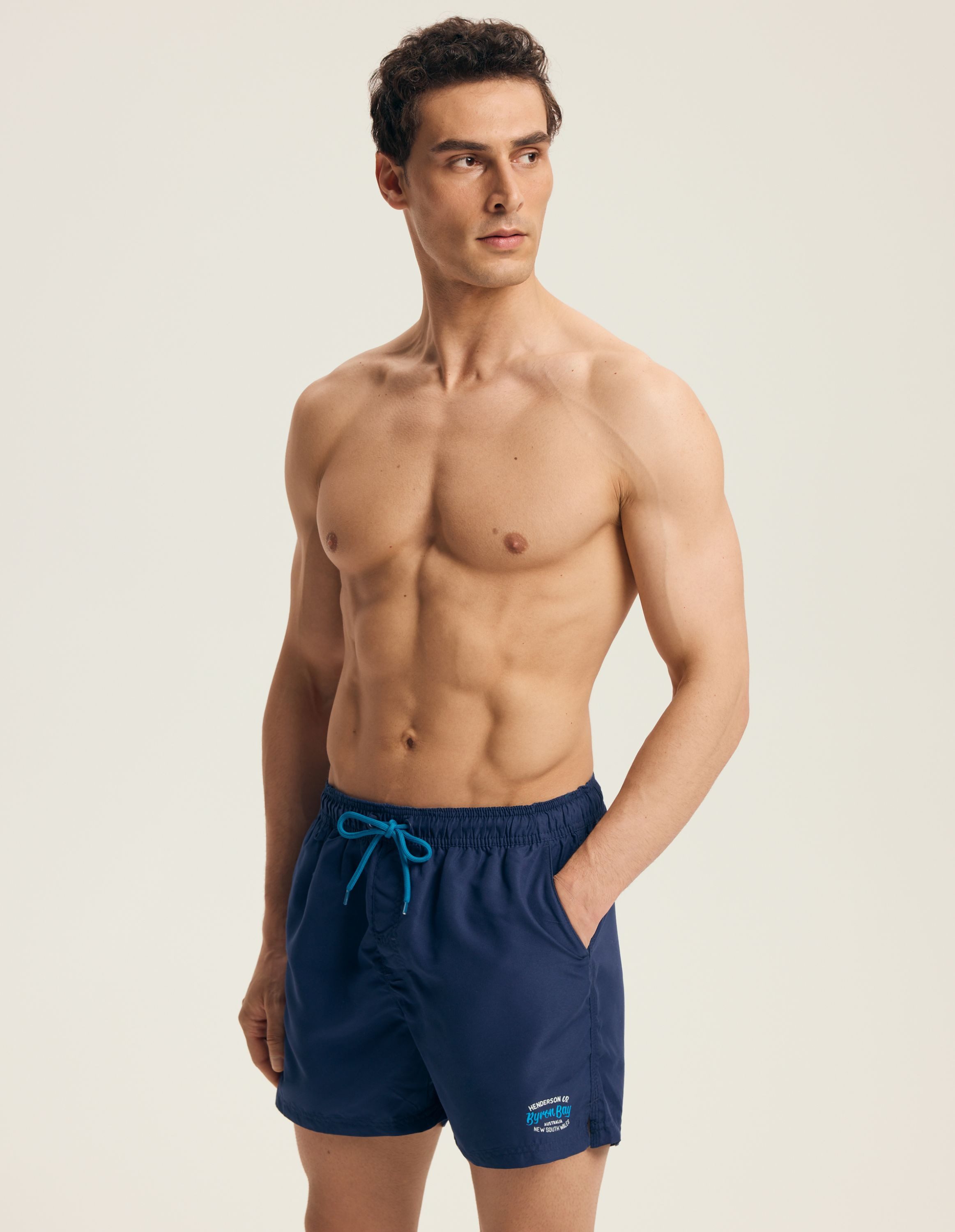 Henderson Badeshorts Bequeme Badeshorts aus leichtem Polyester für Strand und Pool Guard (1-St)