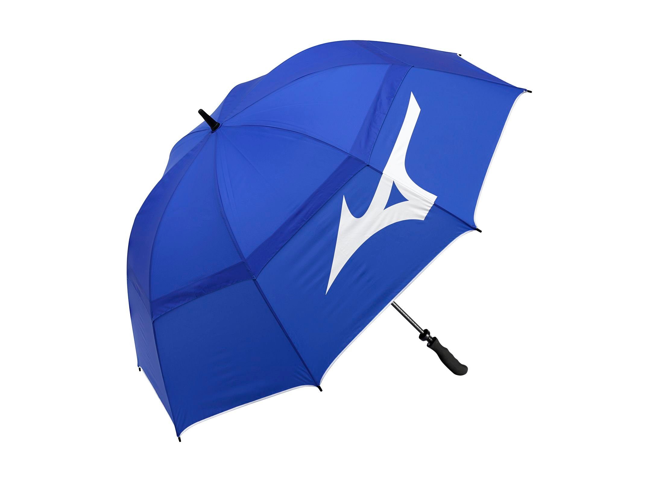 Mizuno Golfregenschirm Mizuno Tour Twin Canopy Umbrella Golfschirm, Robust,Winddurchlässig