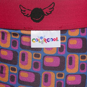 Colorcool Freizeitsocken 70S Vibes Retro Muster Boxershorts und Socken