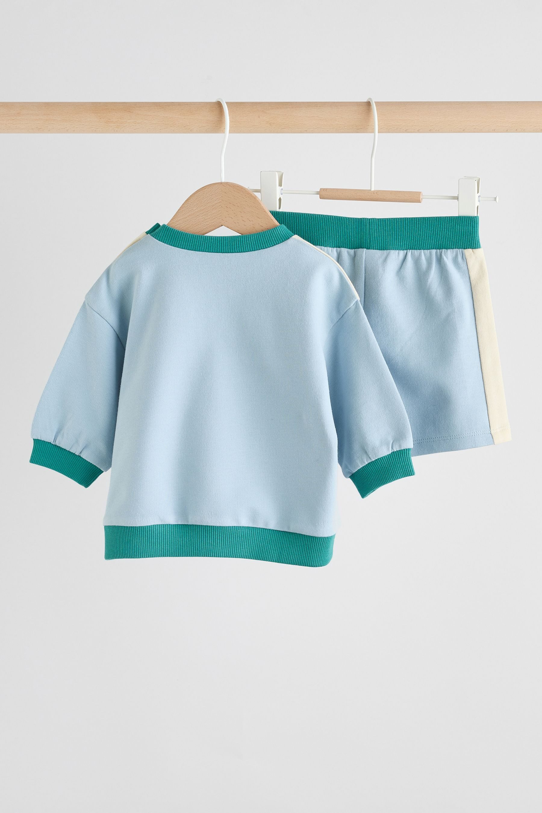 Next Pullover & Shorts Baby Sweatshirt und Shorts im Set (2-tlg)