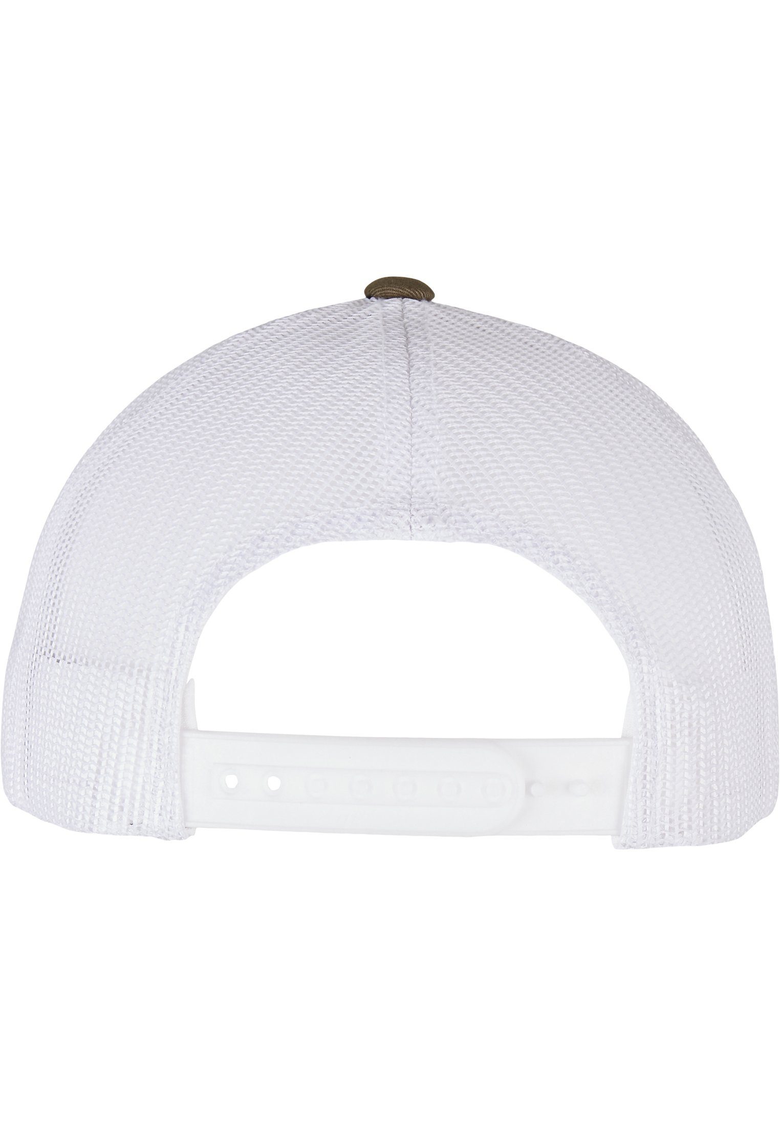 olive/white Flexfit TRUCKER 2-TONE Cap Caps CLASSICS Flex RECYCLED YP RETRO CAP