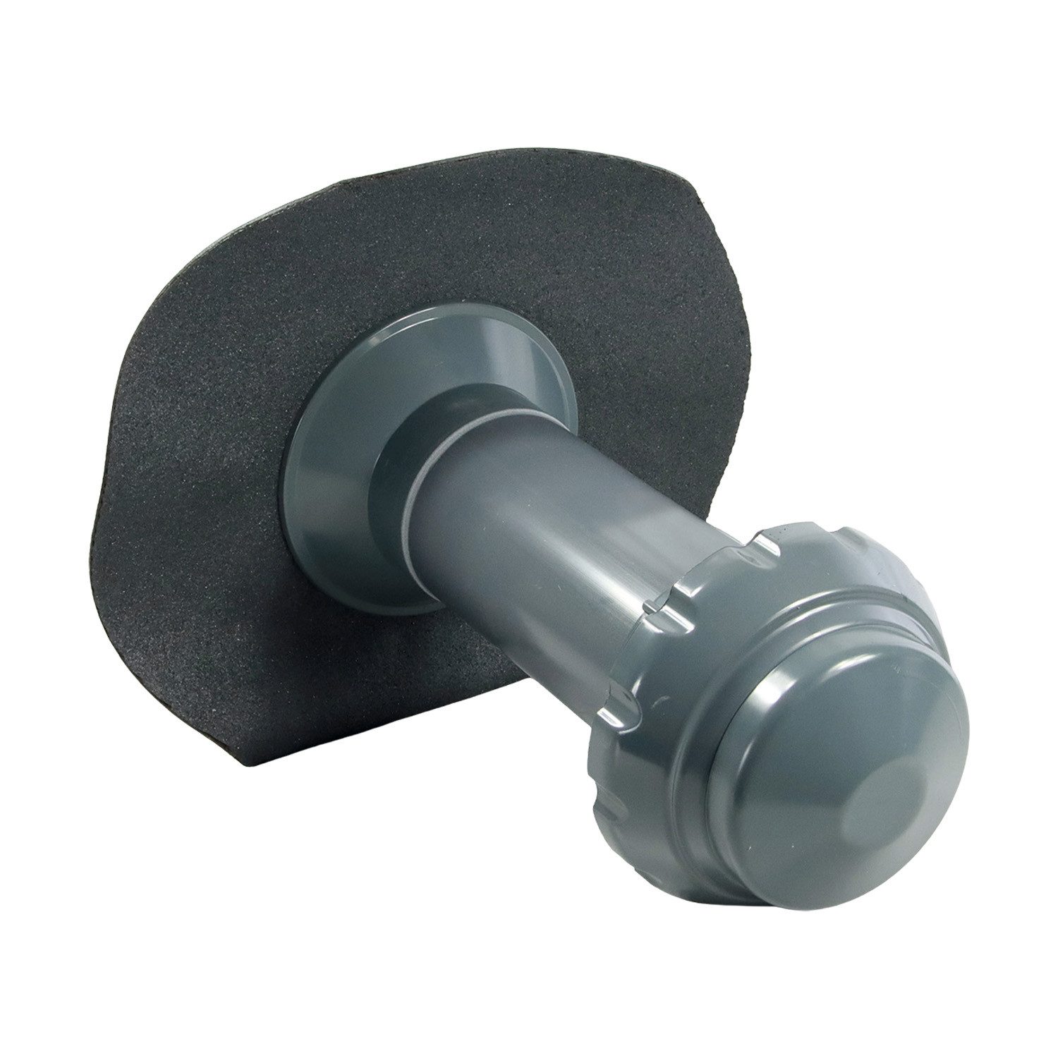 FLECK Dachdurchführung 4 in 1 Flachdachlüfter CLASSIC Flansch aus Bitumen, Bitumen