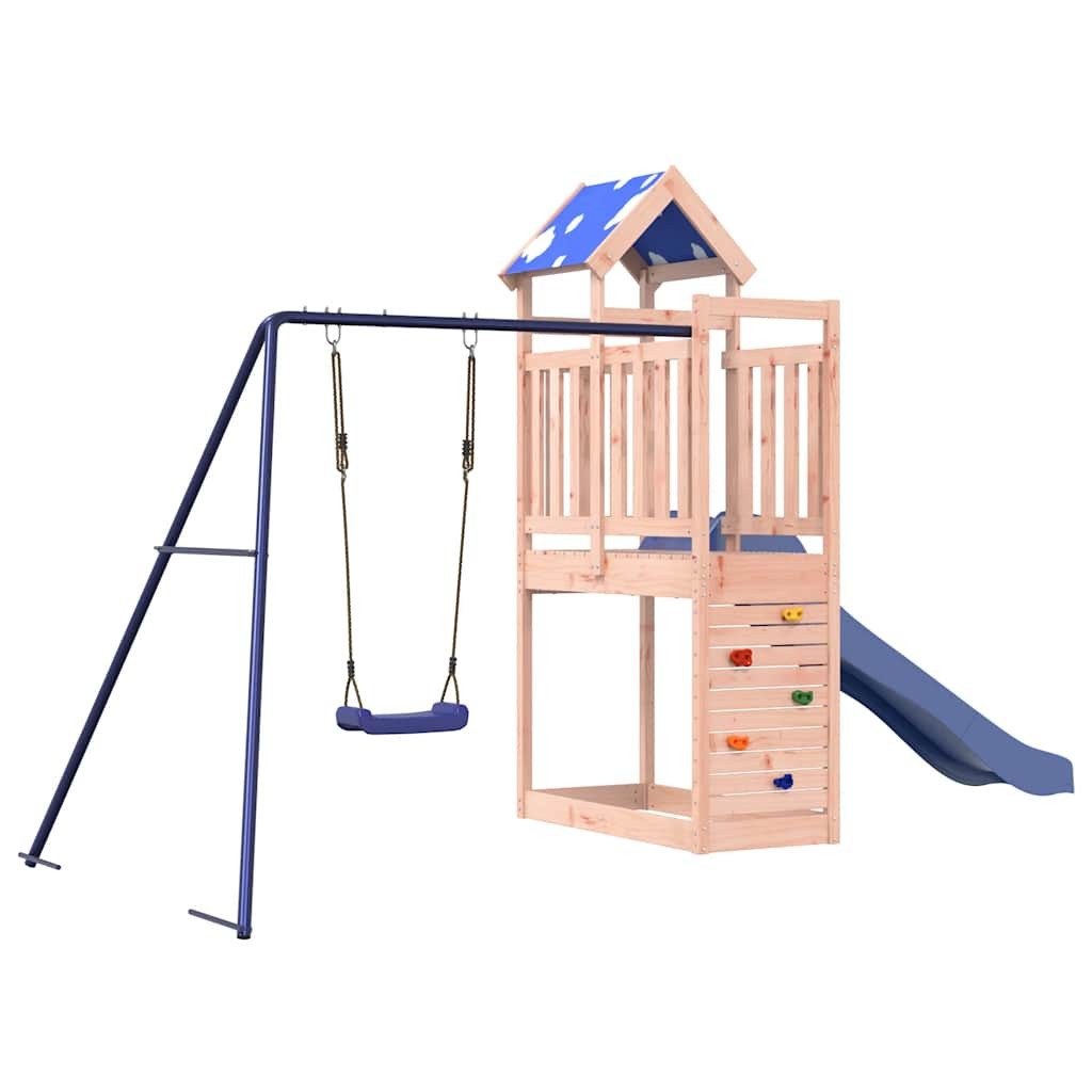 vidaXL Spielturm Spielturm Massivholz Douglasie