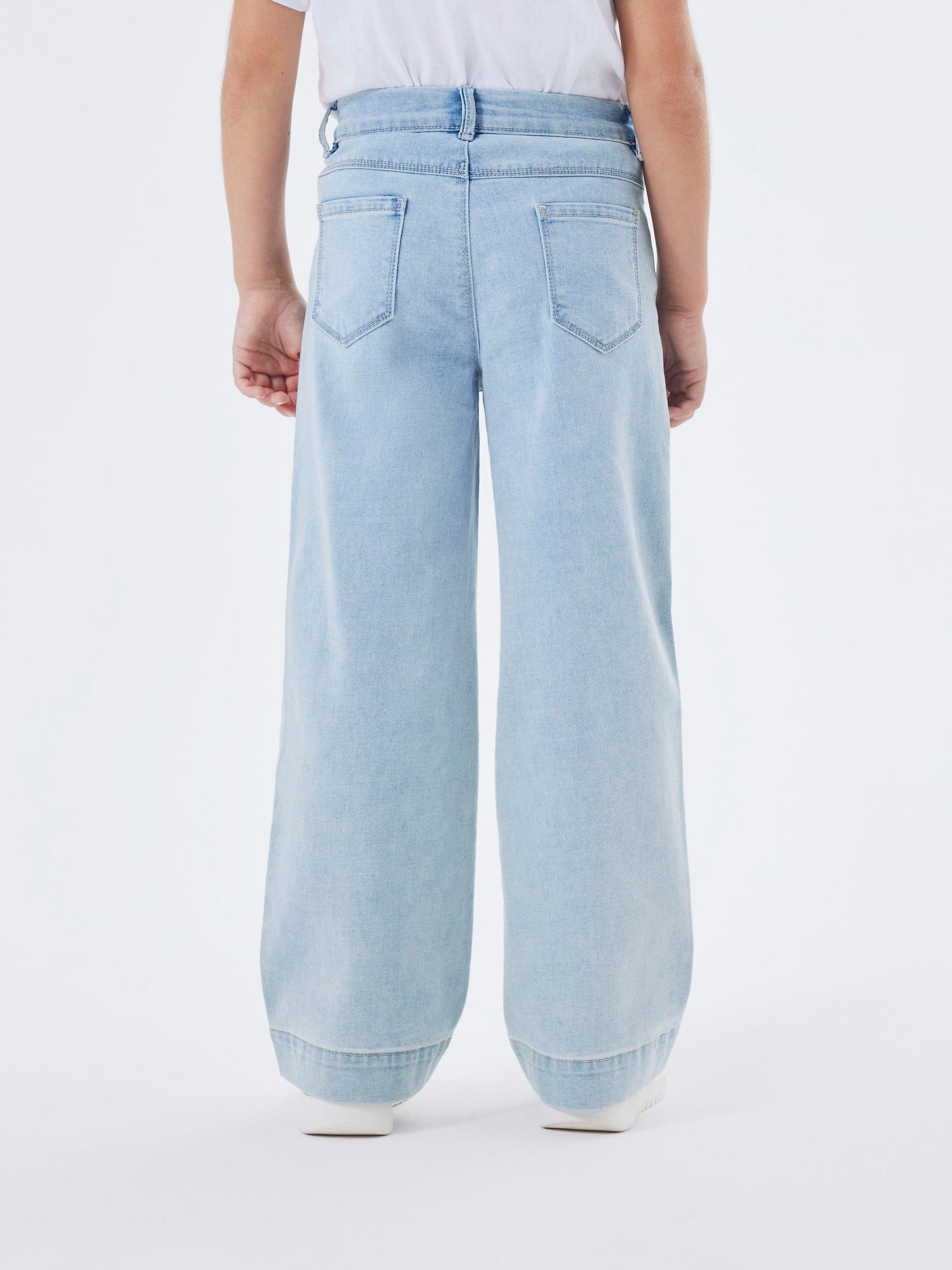 Denim It WIDE Jeans Blue Weite NKFROSE 1356-ON HW NOOS Name Light JEANS