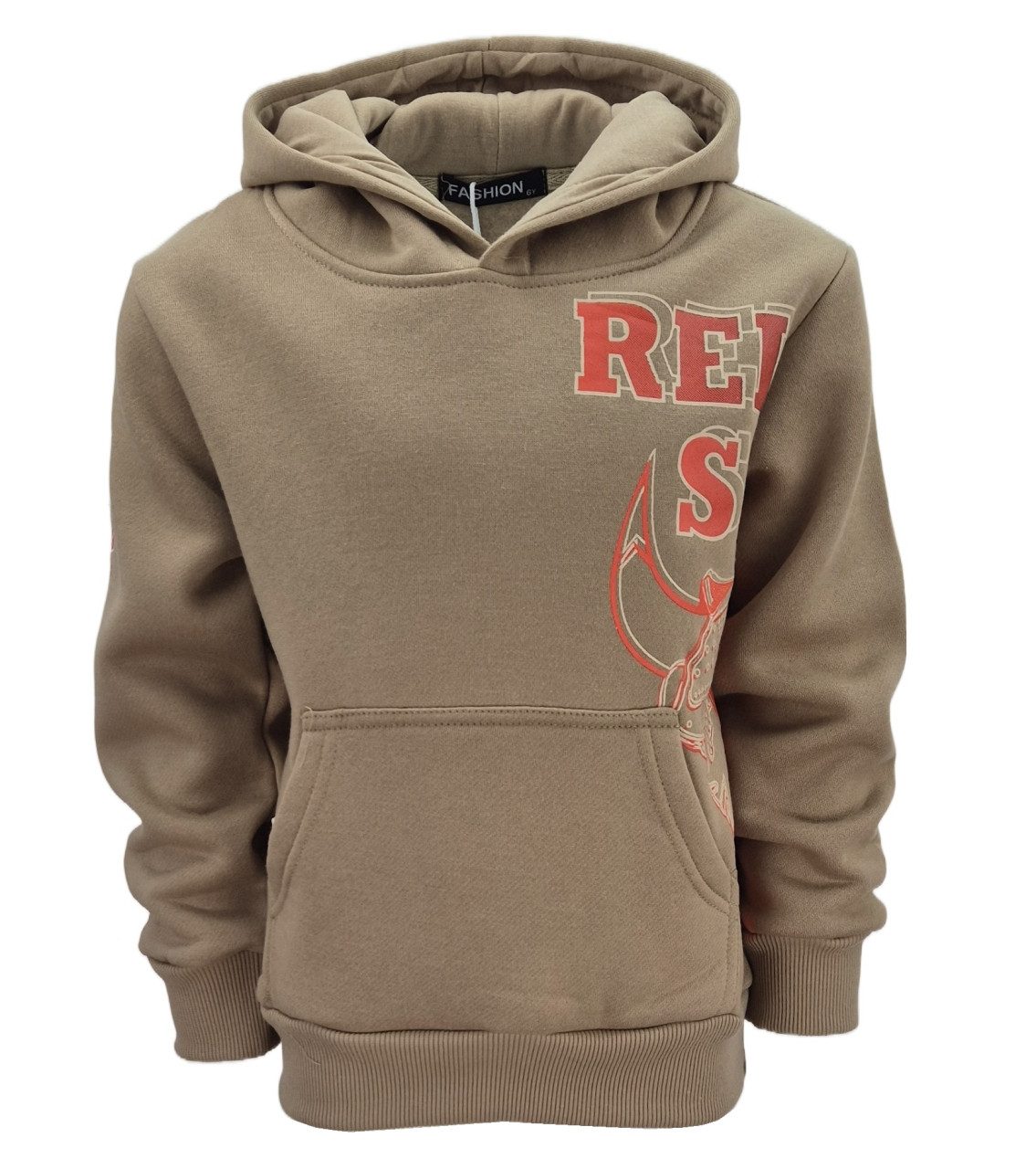 Kapuzensweatshirt Kapuzen Sweatshirt Hoodie bedruckt, JS22