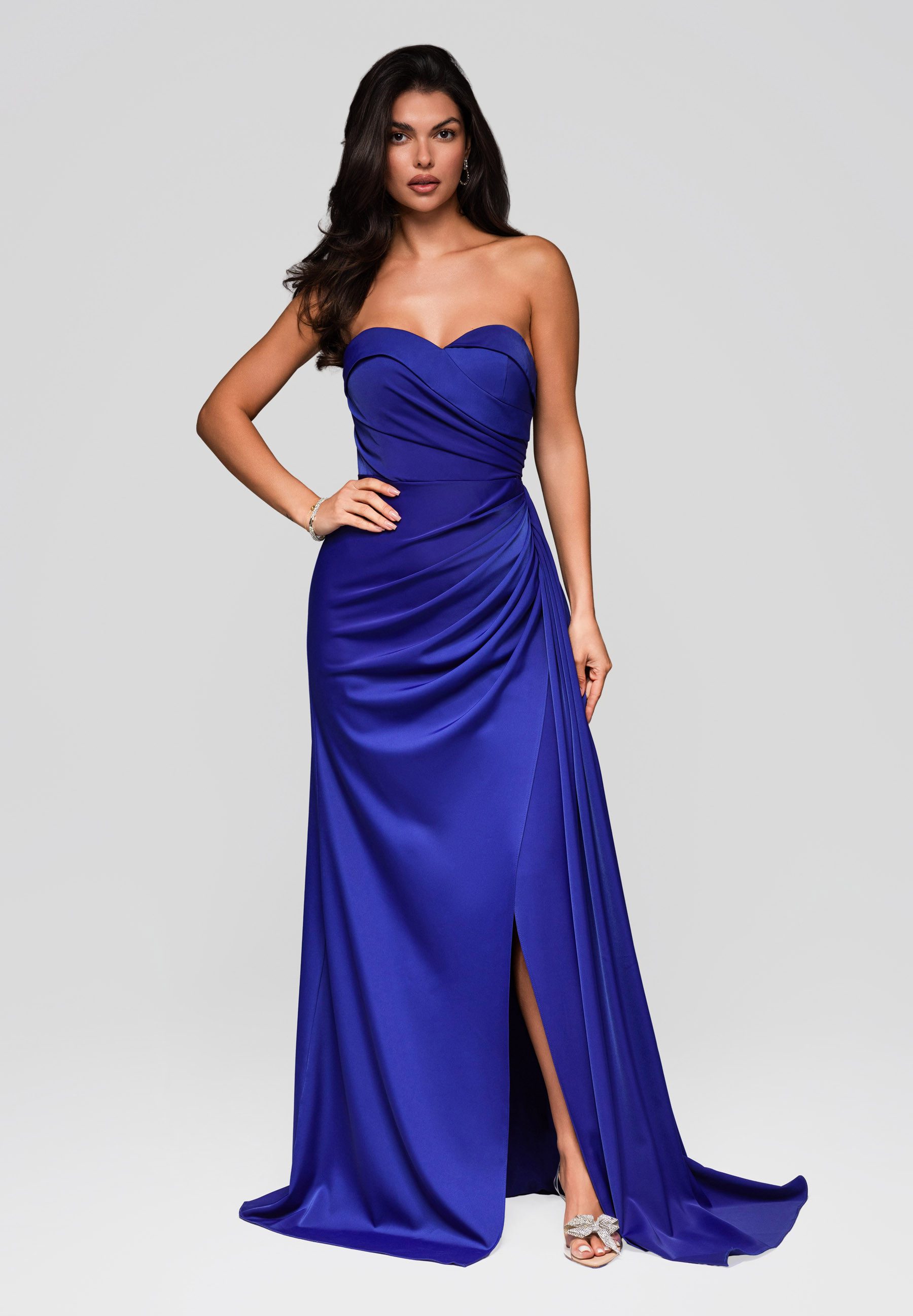 OMBRE Abendkleid Elegantes Abendkleid mit SchnürungElegantes günstig online kaufen