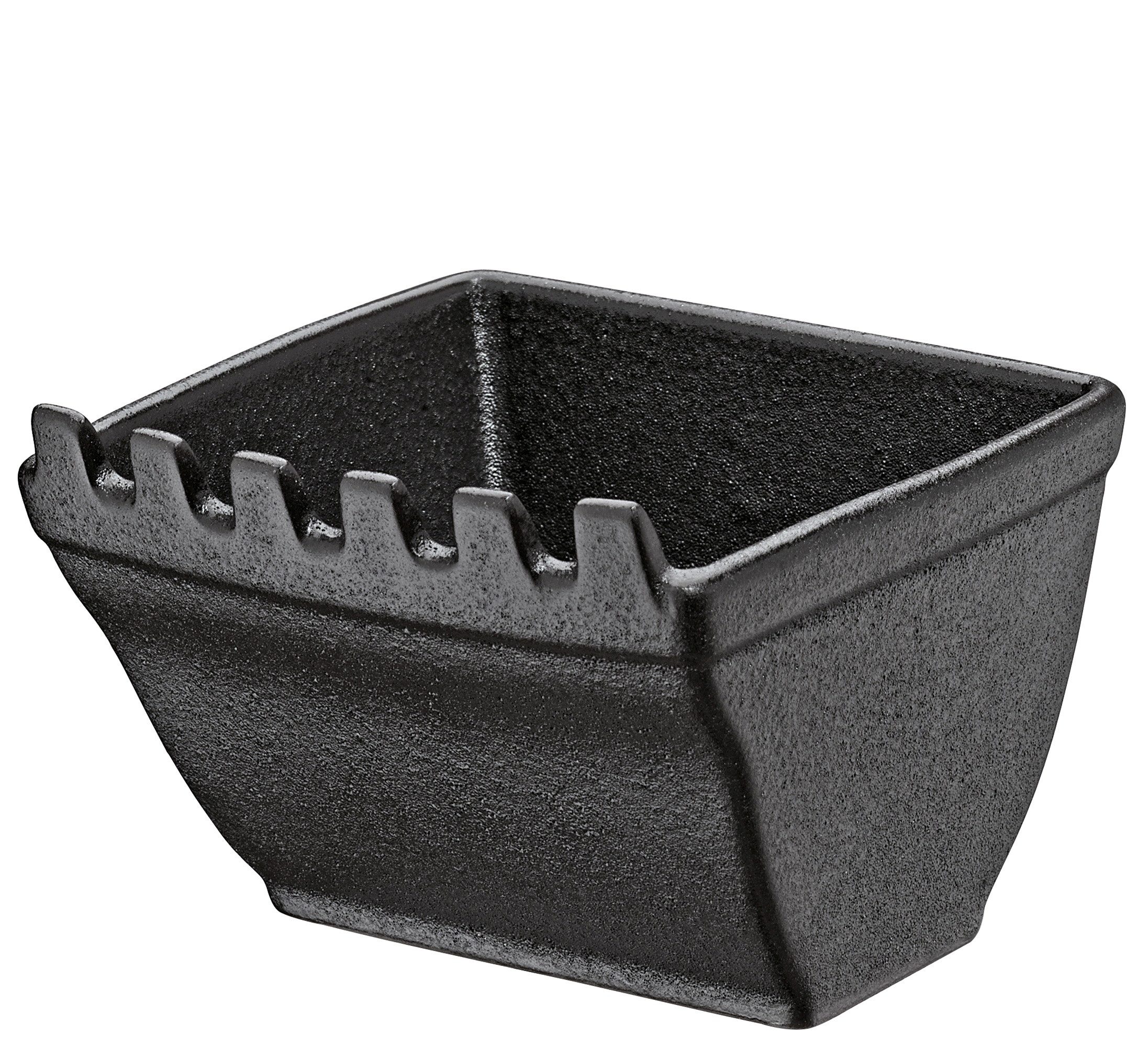 ZASSENHAUS Servierschale Snackschale Servierschale Dipschale Gusseisenoptik ZASSENHAUS WORKER, Material: Keramik