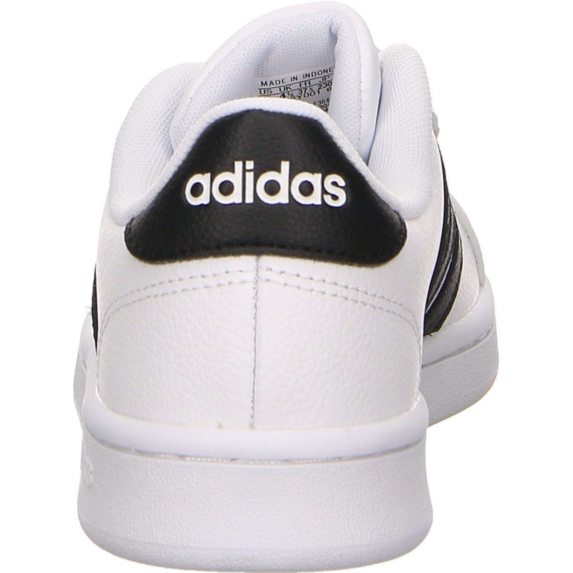 adidas Originals Schnürschuh Court Herren Veloursleder Grand Sneaker Schuhe ftwr-white Sneaker