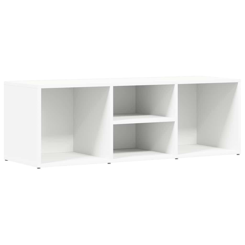 furnicato Schuhbank Weiß 105 x 35 x 35 cm aus Holzwerkstoff (1-St)