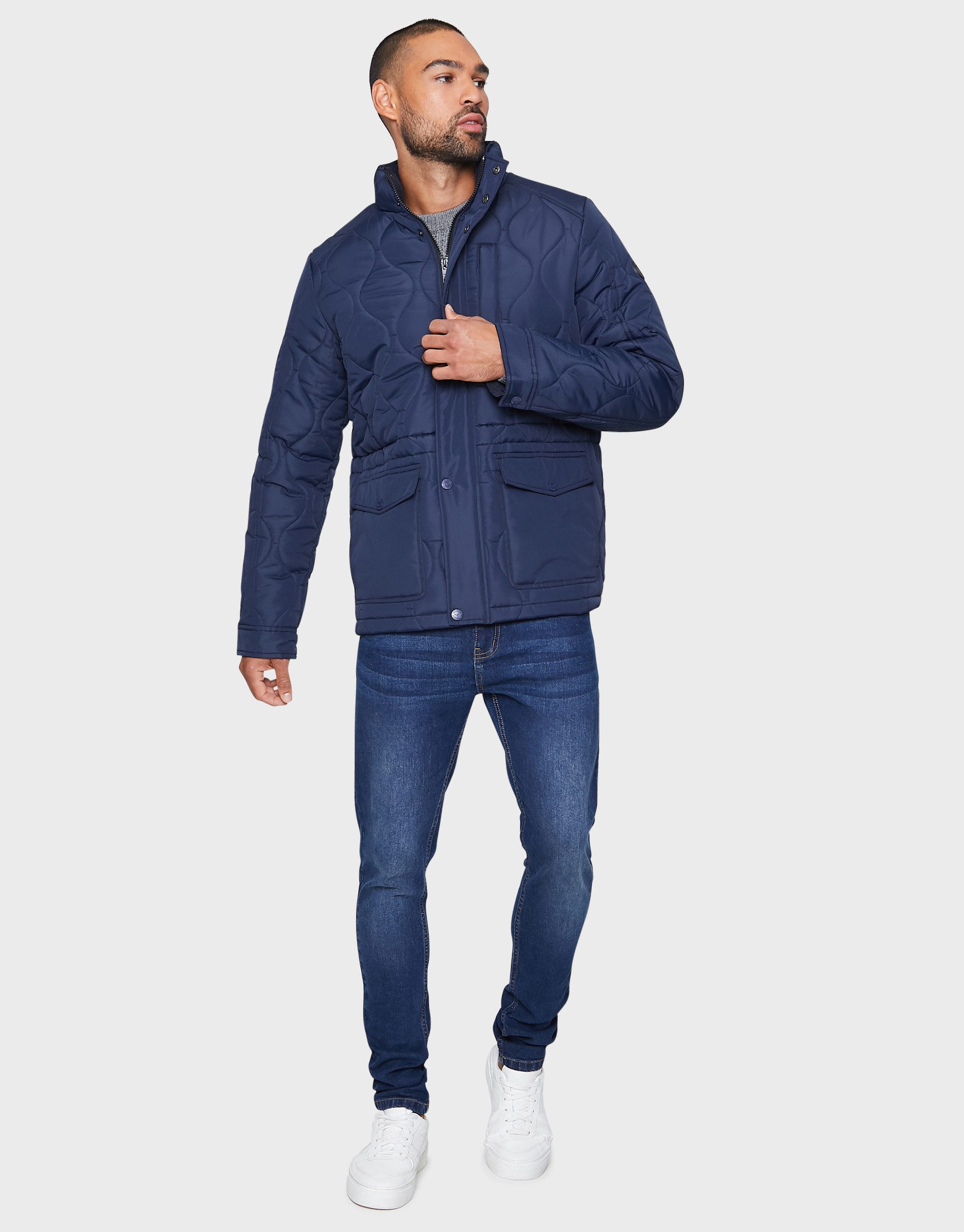 Threadbare Steppjacke THB Jacket Weeping (1-St) mit trendiger Steppung