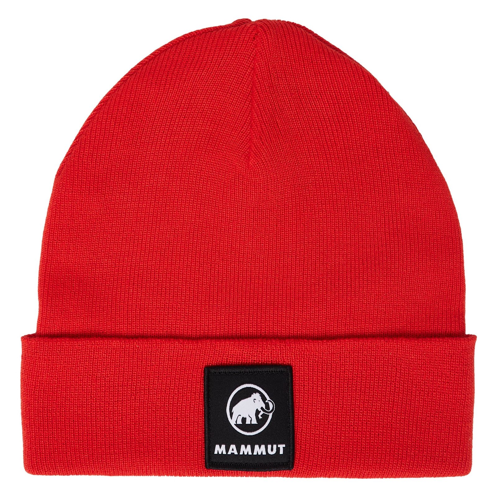 Mammut Beanie Fedoz mit Markenlogo-Patch