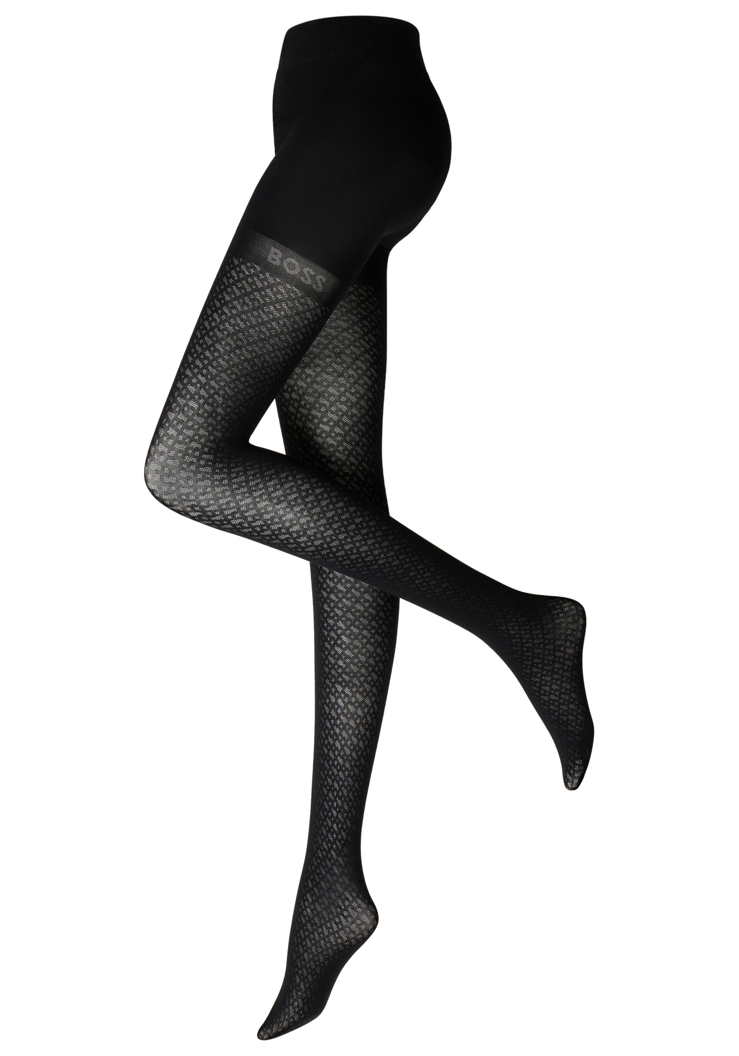 BOSS Feinstrumpfhose Monogram 60 DEN