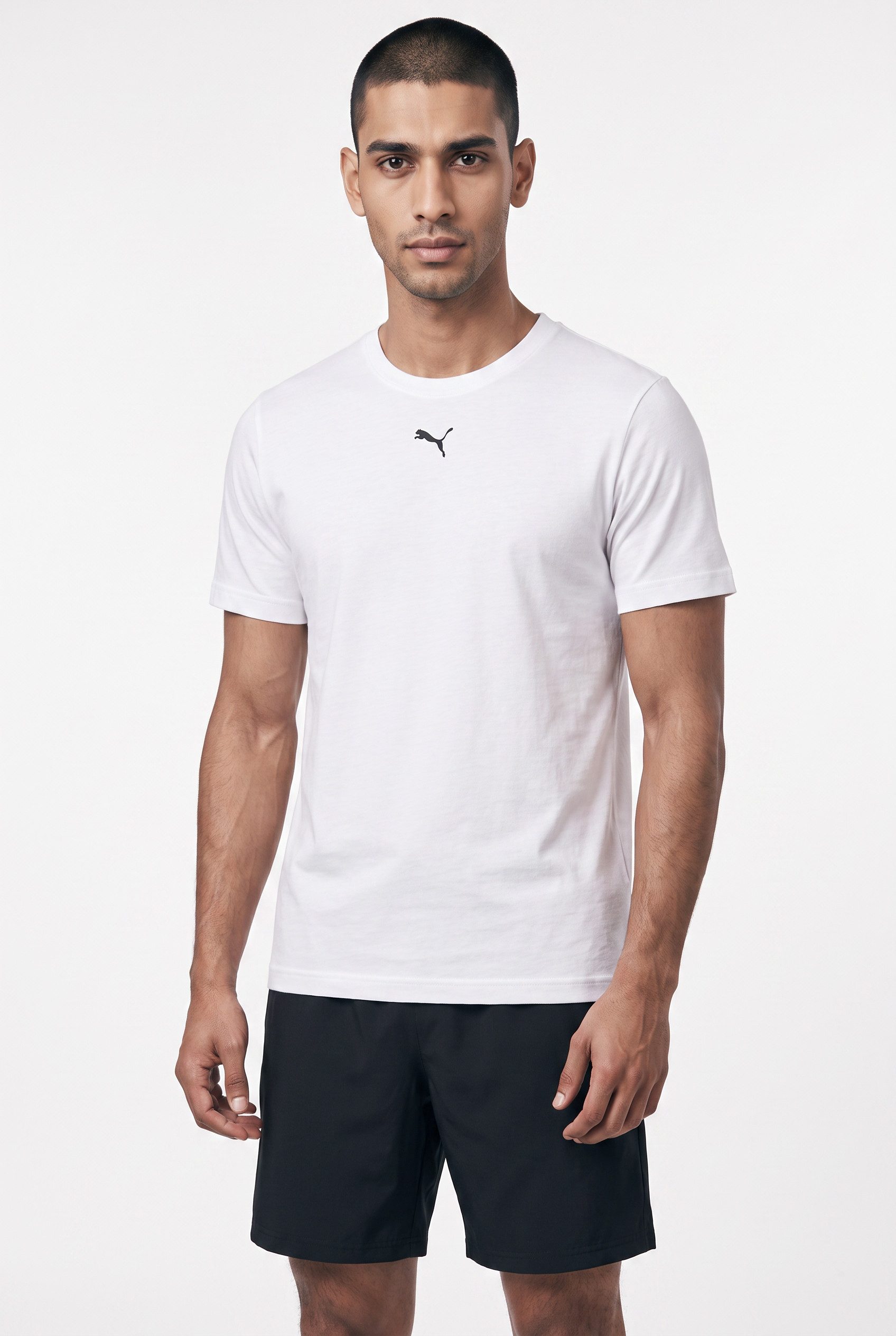 PUMA Trainingsshirt M GRAPHIC ILLUSTRATED TEE Regular Fit, mit schweißableitender dryCELL Technologie