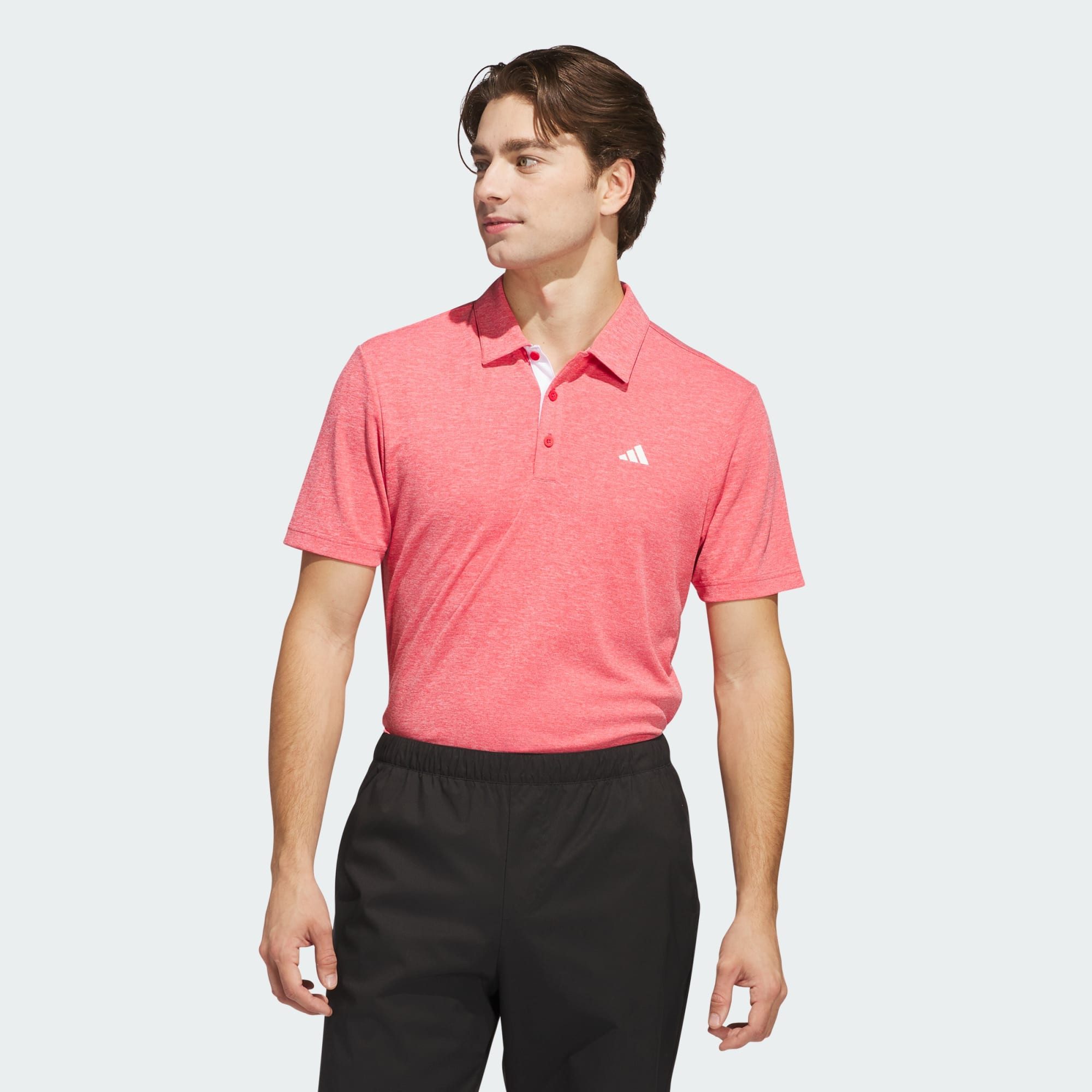 adidas Performance Poloshirt DRIVE HEATHER POLOSHIRT (1-tlg)
