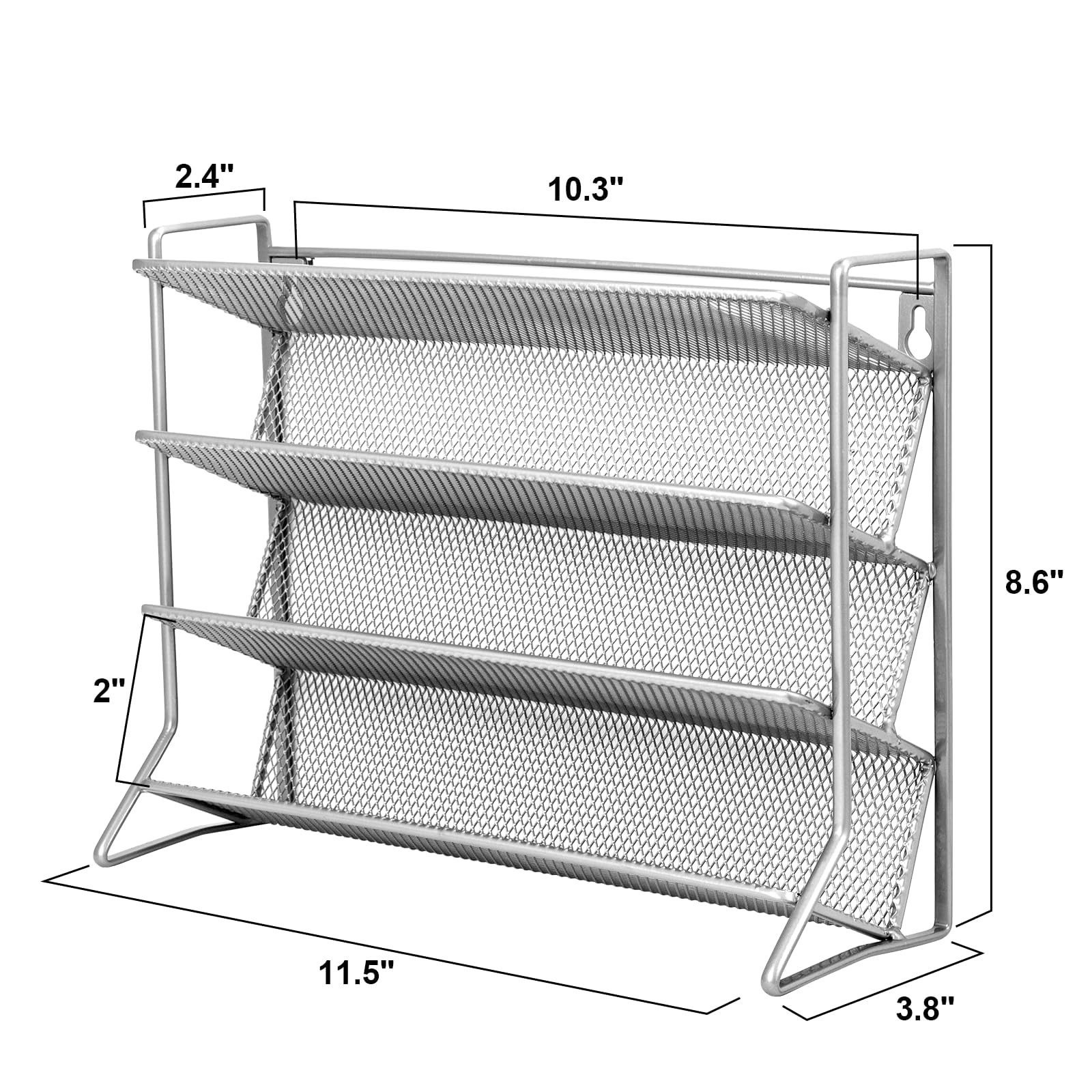Youyijia Gewürzregal 4-stöckiges Gewürzregal Stehend für 45mm Gewürzdosen, günstig online kaufen