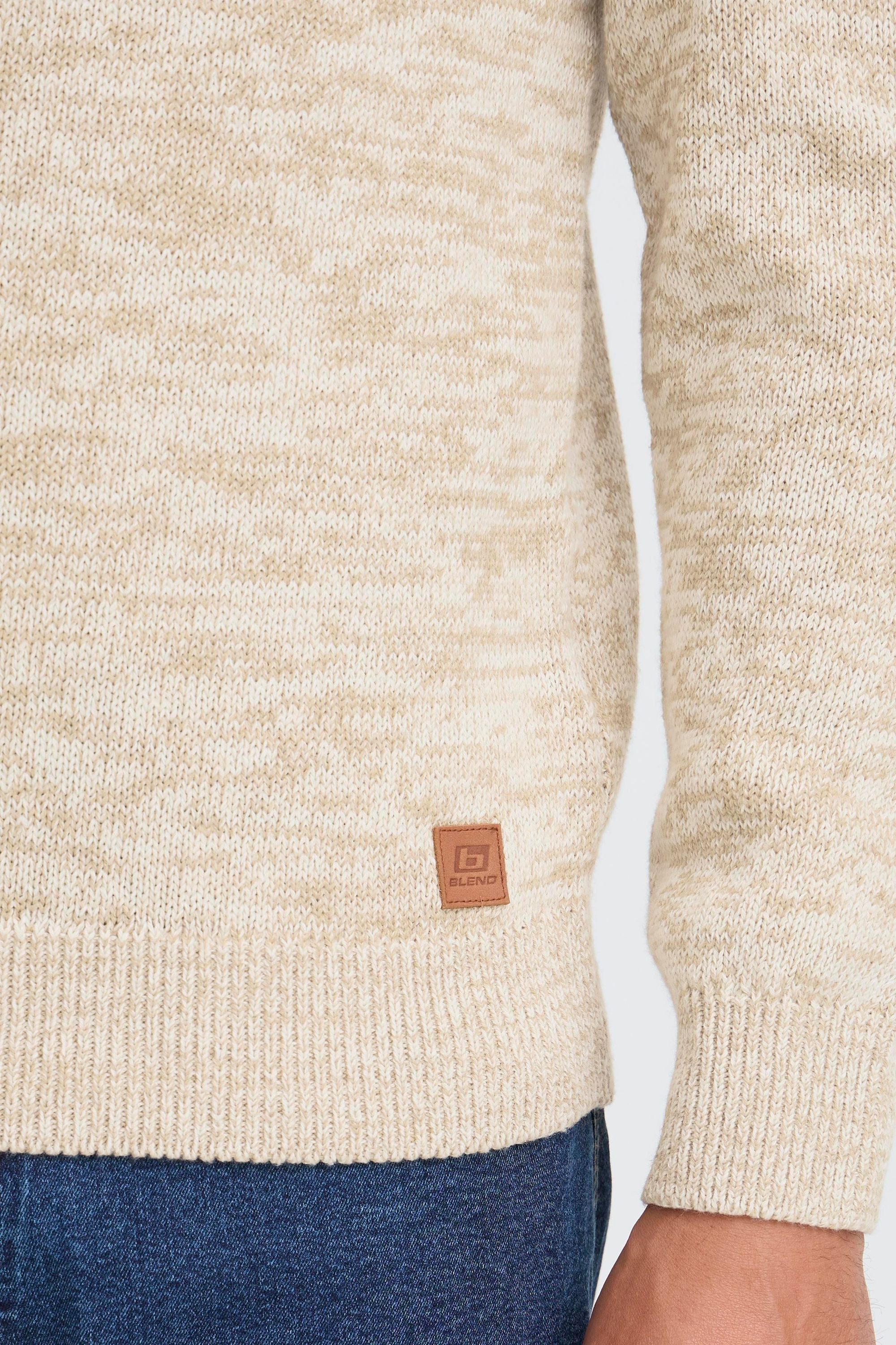 Blend Strickpullover BHDanno Klassischer Grobstrickpullover