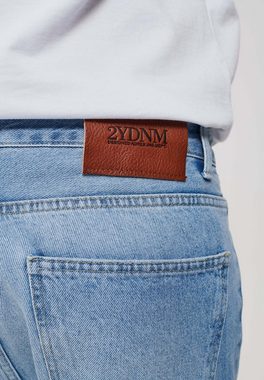 2Y Premium Bequeme Jeans 2Y Premium Herren 2Y Destroyed Relax Fit Denim (1-tlg)