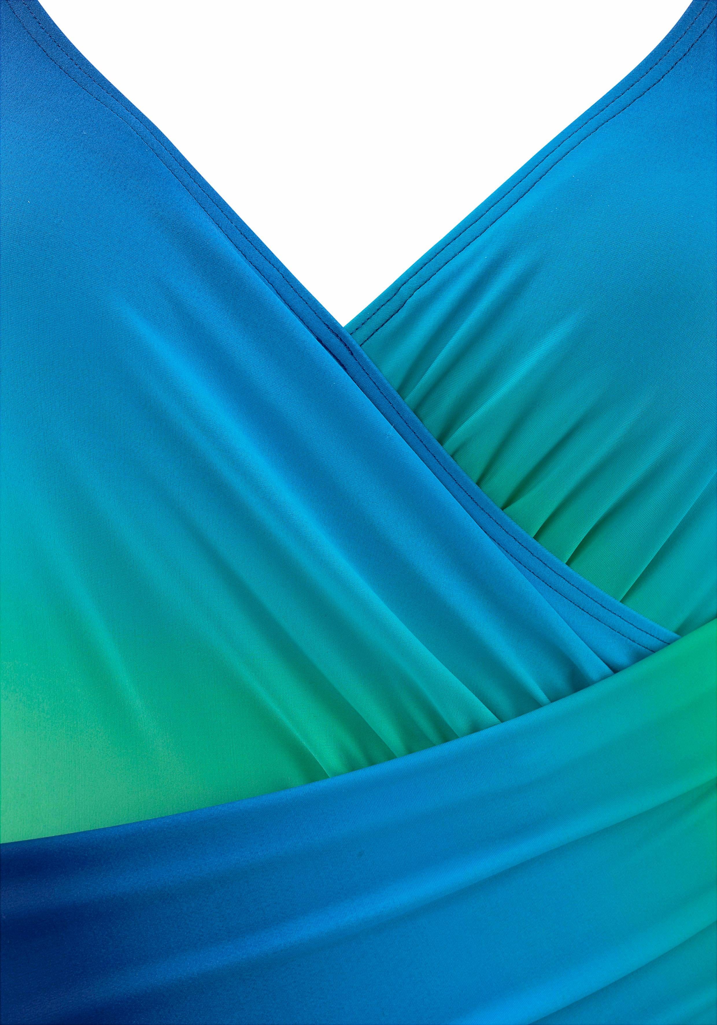 LASCANA Badeanzug in Wickeloptik mit Shaping-Effekt
