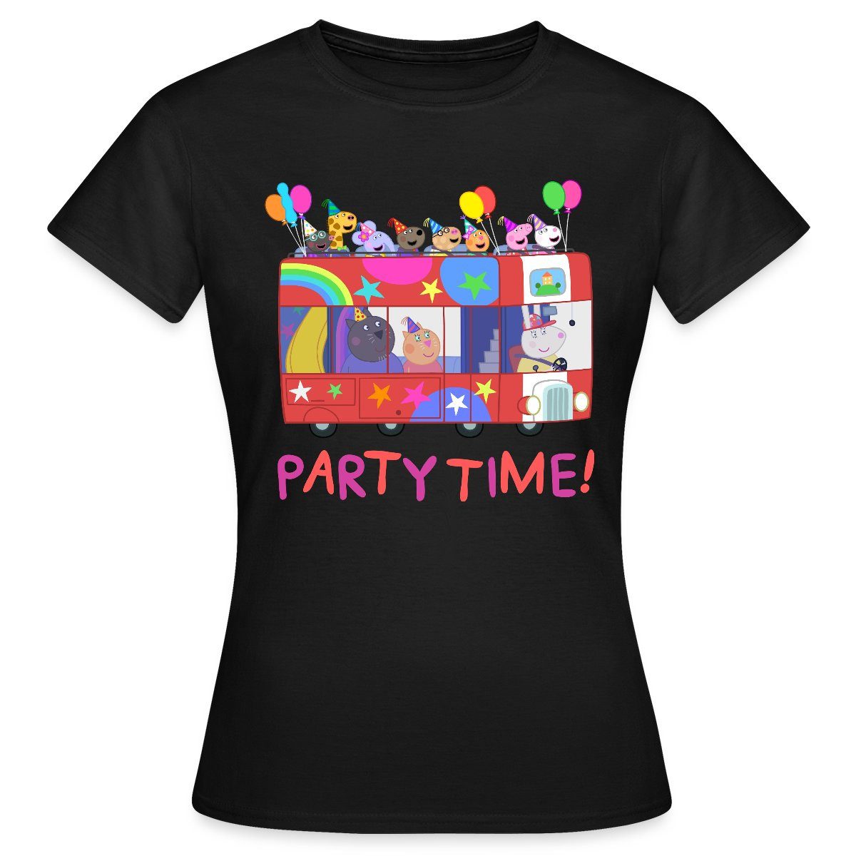 Spreadshirt T-Shirt Peppa Pig Design Party günstig online kaufen