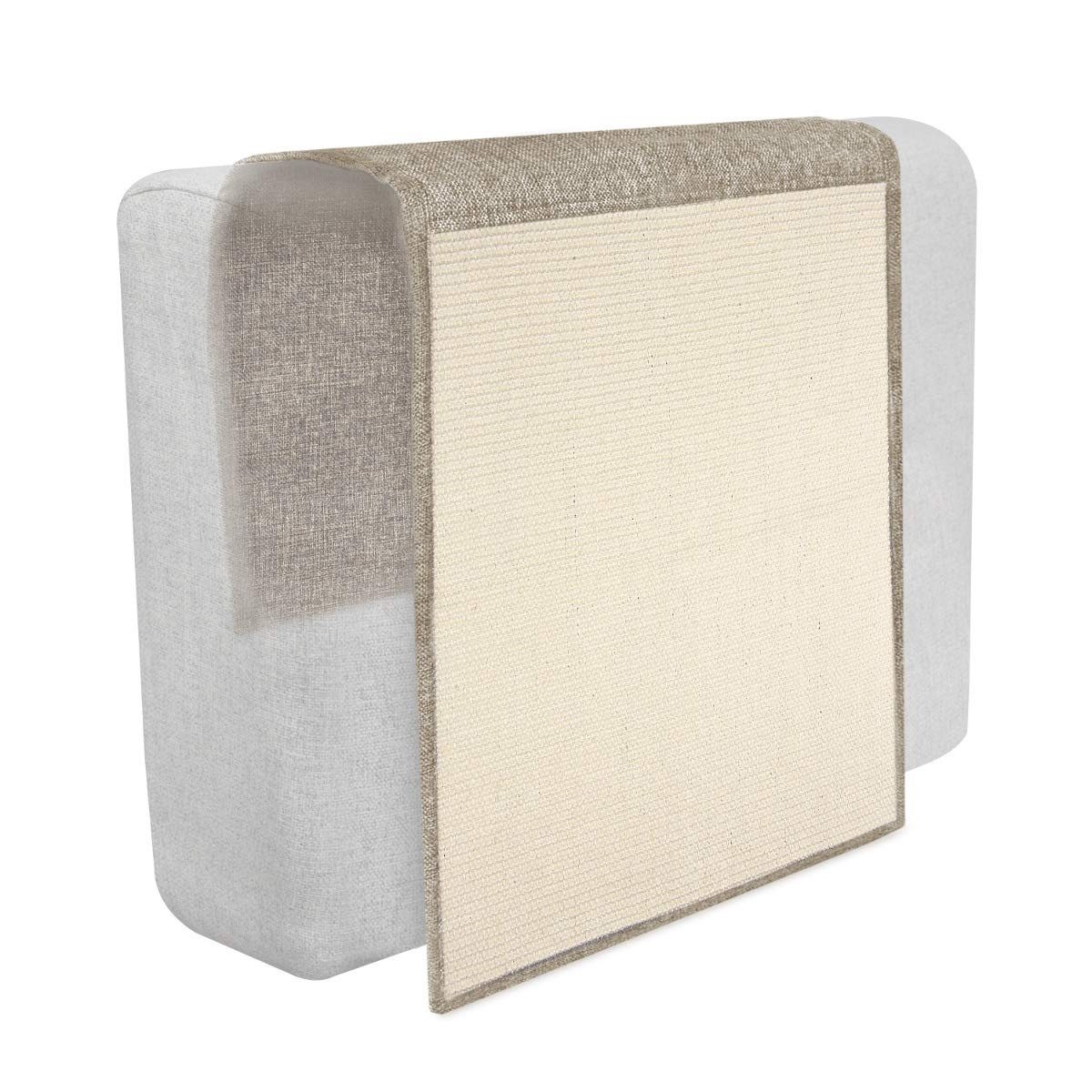 Navaris Kratzmatte Navaris Katzen Kratzmatte Sisal 130x45 cm für Sofa