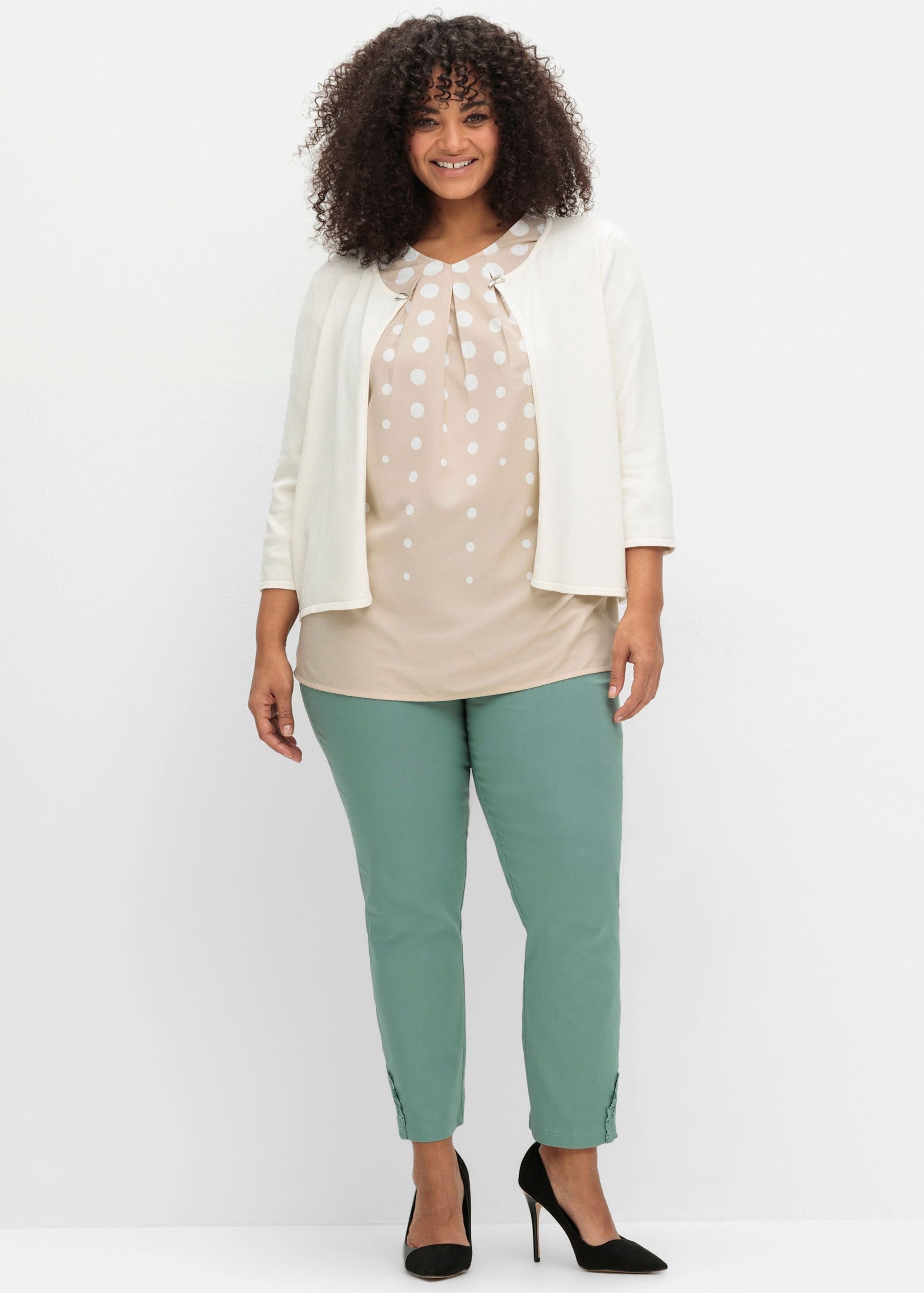 Witt Strickjacke Bolero 3/4-Arm Jersey