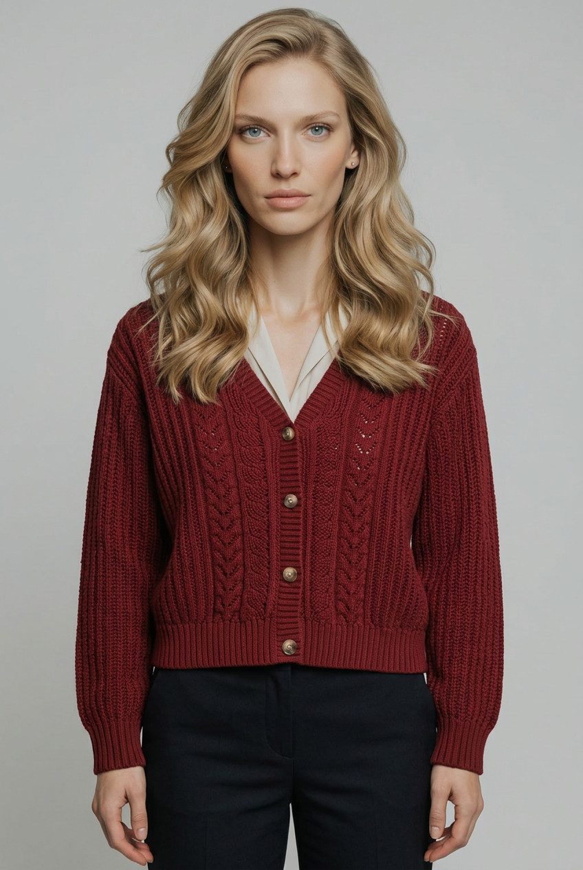Levi's® Cardigan SNOWFLAKE CARDIGAN gestreift, mit Knopfleiste