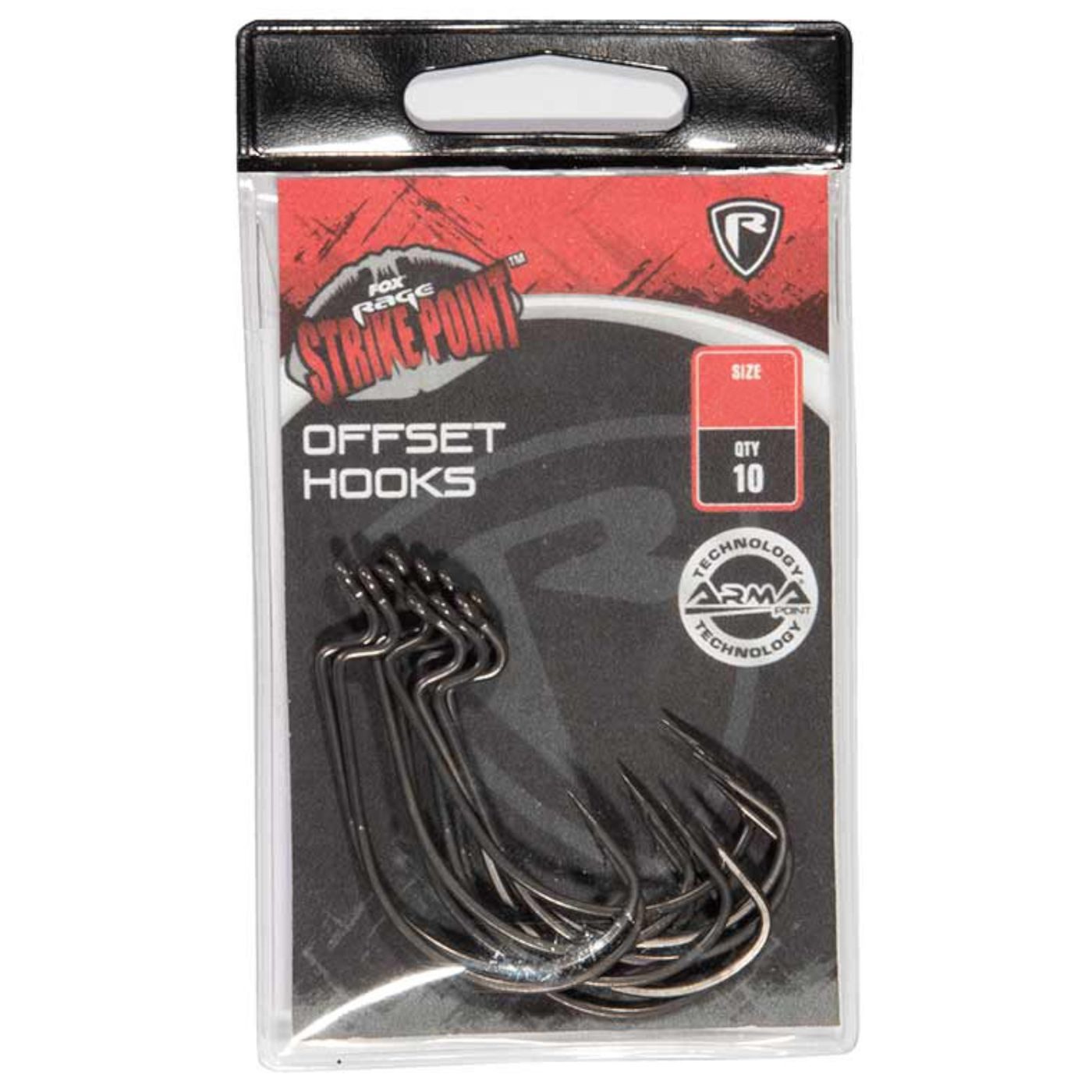 Offset-Haken Fox Rage Strike Point Offset Hooks sz - 10 Offsethaken