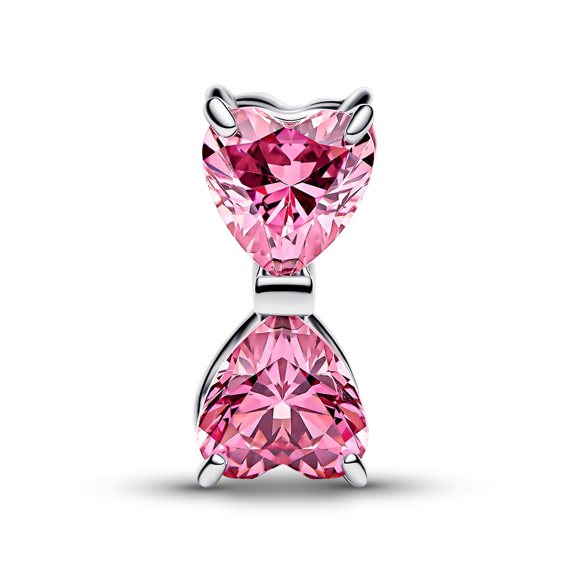Pandora Bead 794253C01, Silber Pinkfarbene Schleife