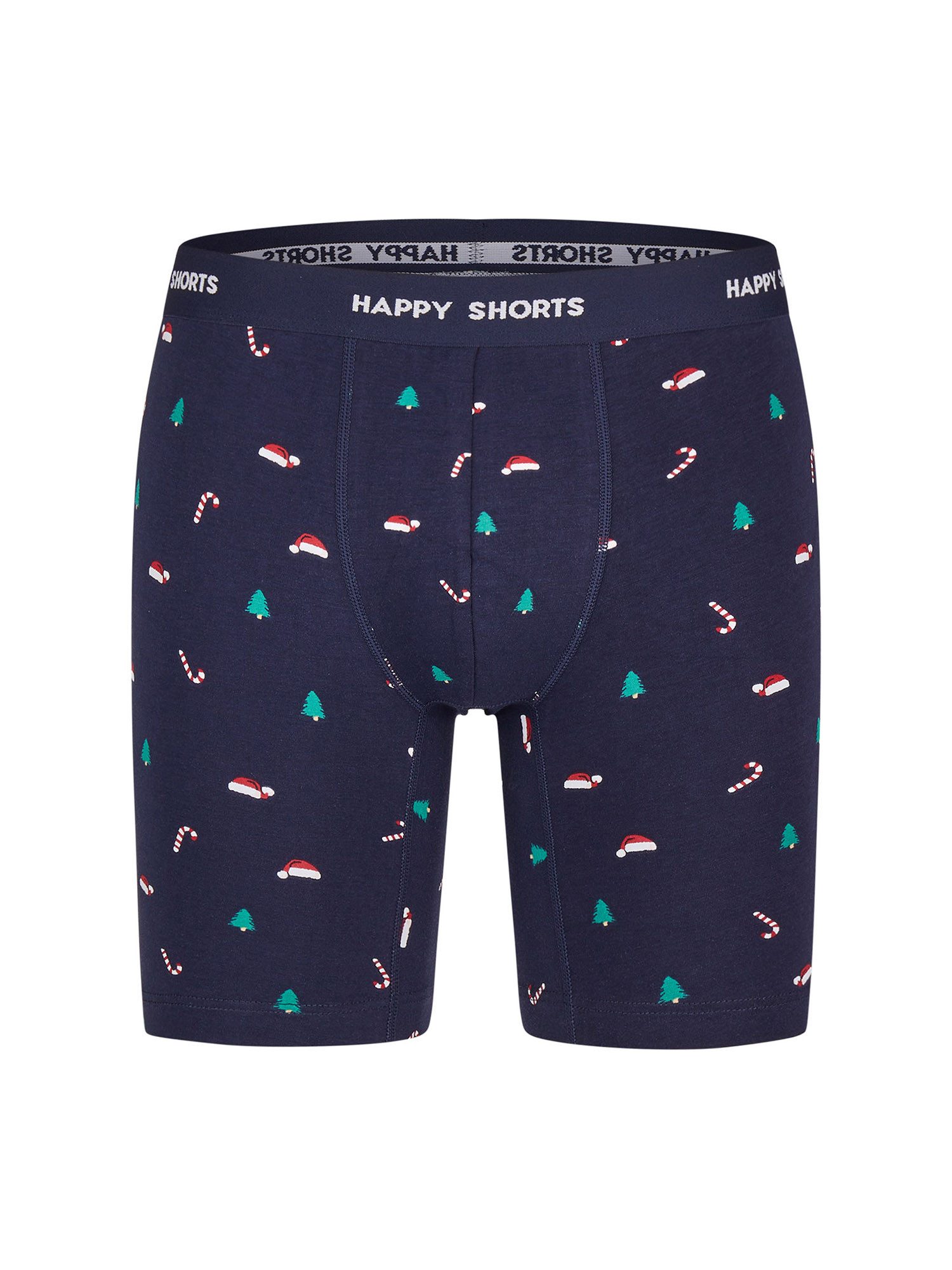 HAPPY SHORTS Langer Boxer XMAS Boxer Briefs (2-St) Christmas Trunks Retroshorts Boxershorts Weihnachten