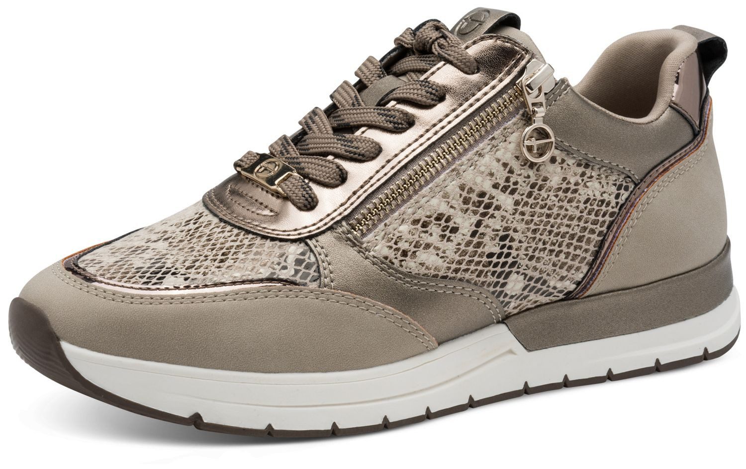 Tamaris 23732/41 Taupe/Snake Sneaker