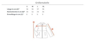 Ital-Design Steppweste Damen Freizeit Kapuze Gefüttert Winterjacke in Silber