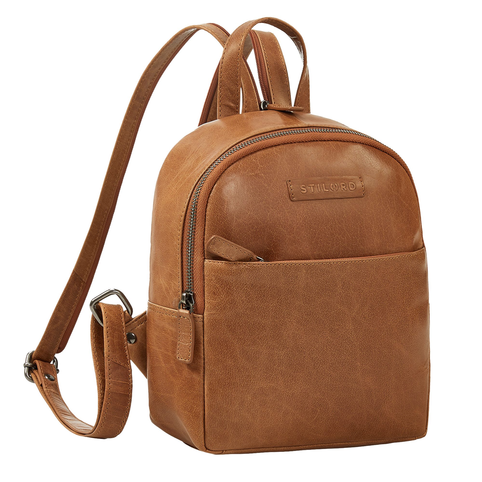 STILORD Cityrucksack "Elonora" Vintage Leder Rucksack günstig online kaufen