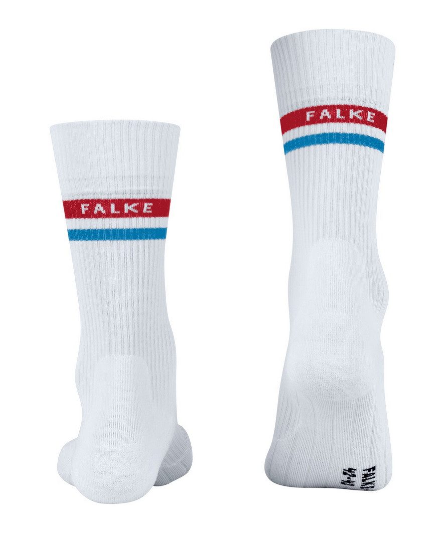 FALKE Tennissocken TE4 Classic (mit Stabilisierungsfunktion, leichter Dämpfung) weiss/rot