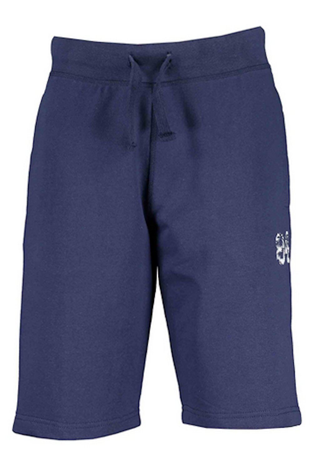 kurze Blue Sweatshorts Hose Jersey Blue (1-tlg) Seven Sommershorts Dunkelblau Jungen Shorts Bermuda Seven
