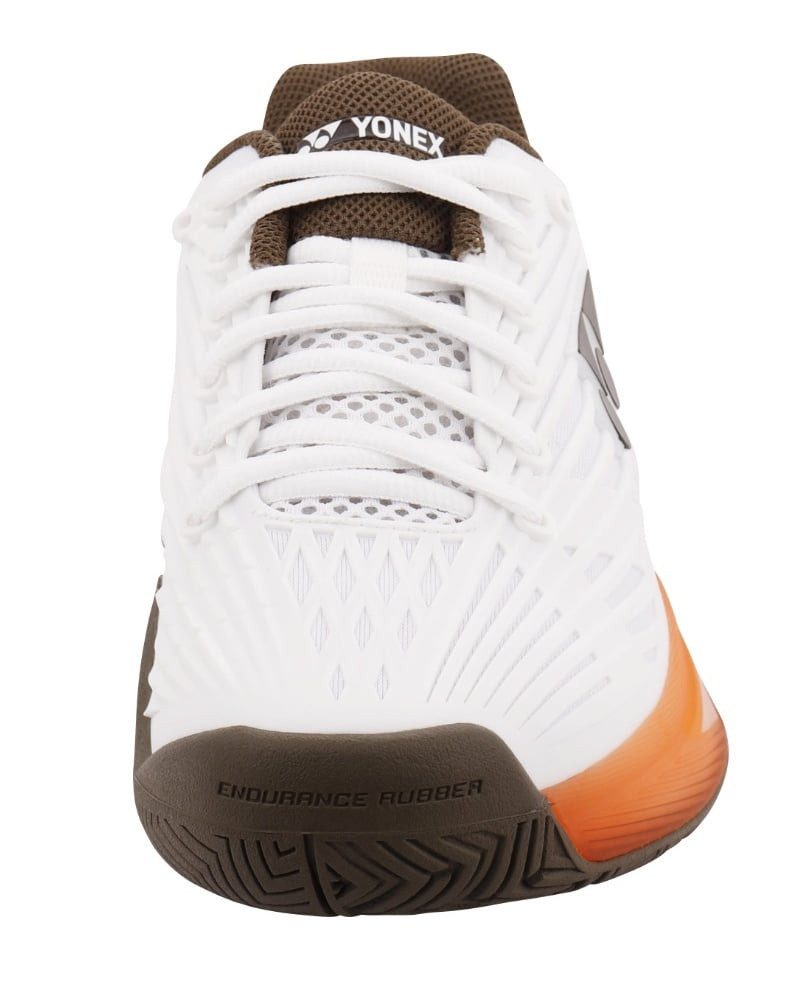 Yonex Power Cushion Eclipsion 5 Allcourt (Stabilität) 2026 weiss/braun Damen Tennisschuh