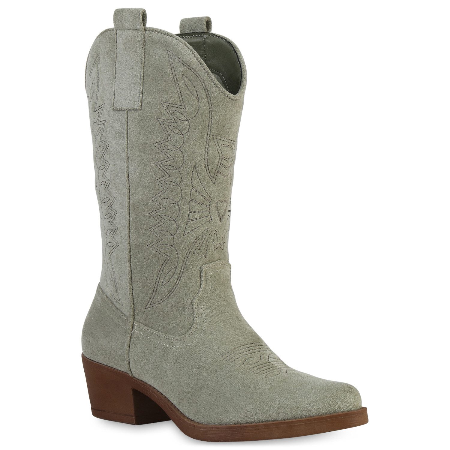 VAN HILL 840208 Cowboystiefel Schuhe günstig online kaufen