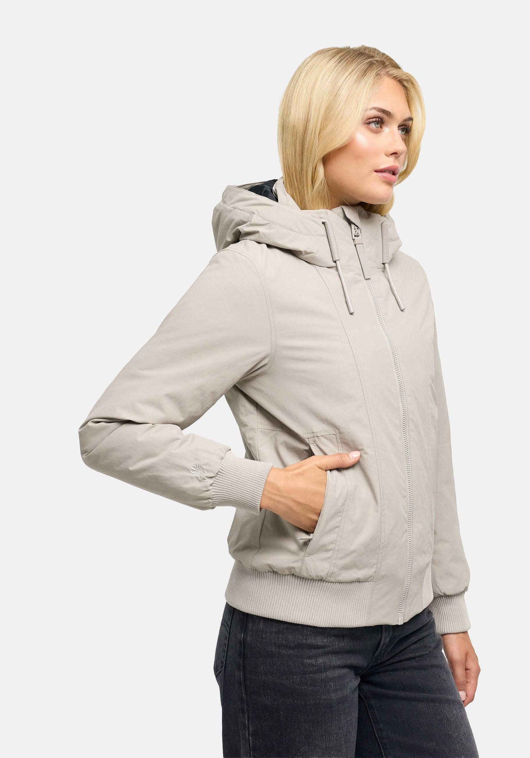 Navahoo Winterjacke Kichermaus 14 Wasserdichte Damen Jacke mit Kapuze