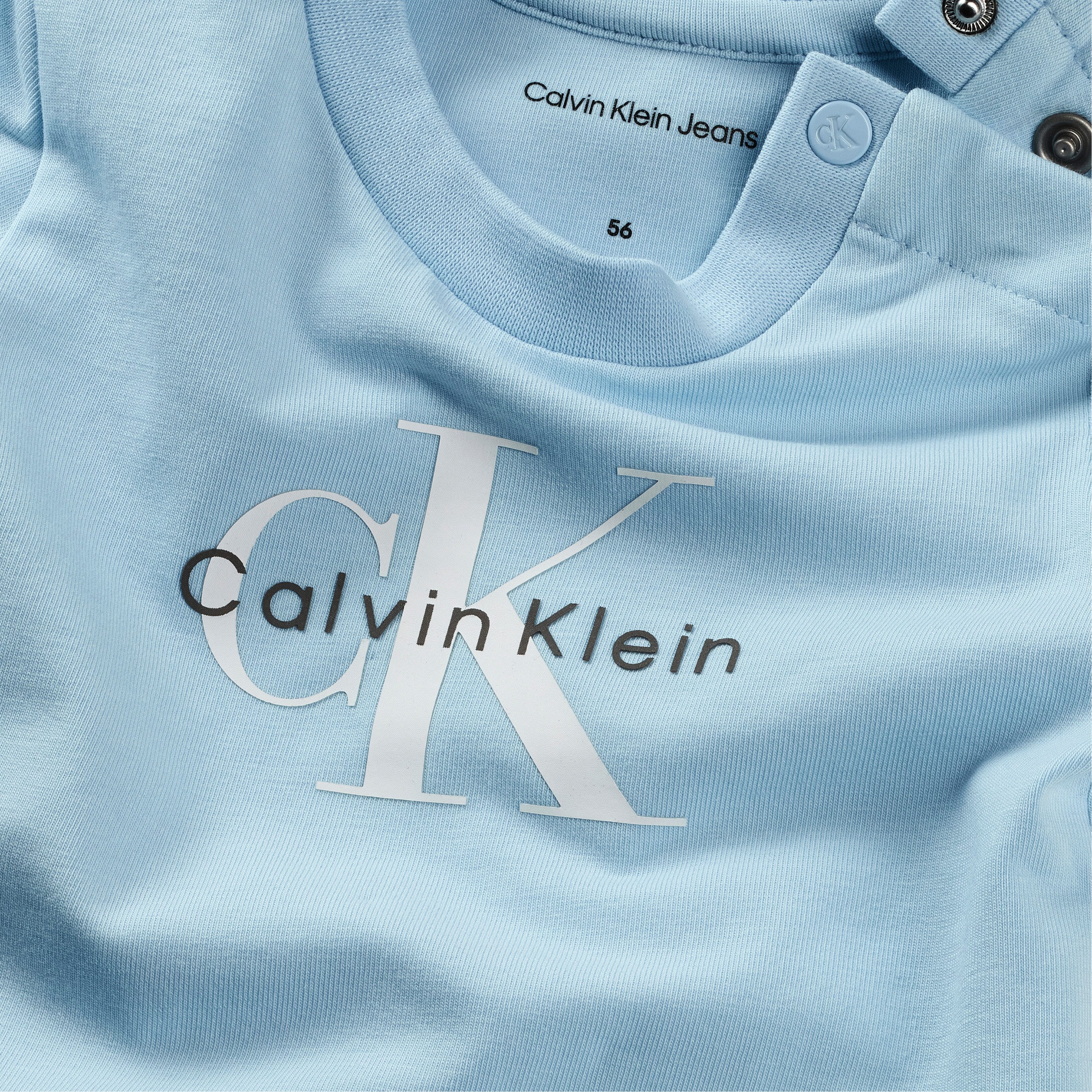 Calvin Klein Jeans T-Shirt für Babys bis 2 Jahre, Logo-Druck