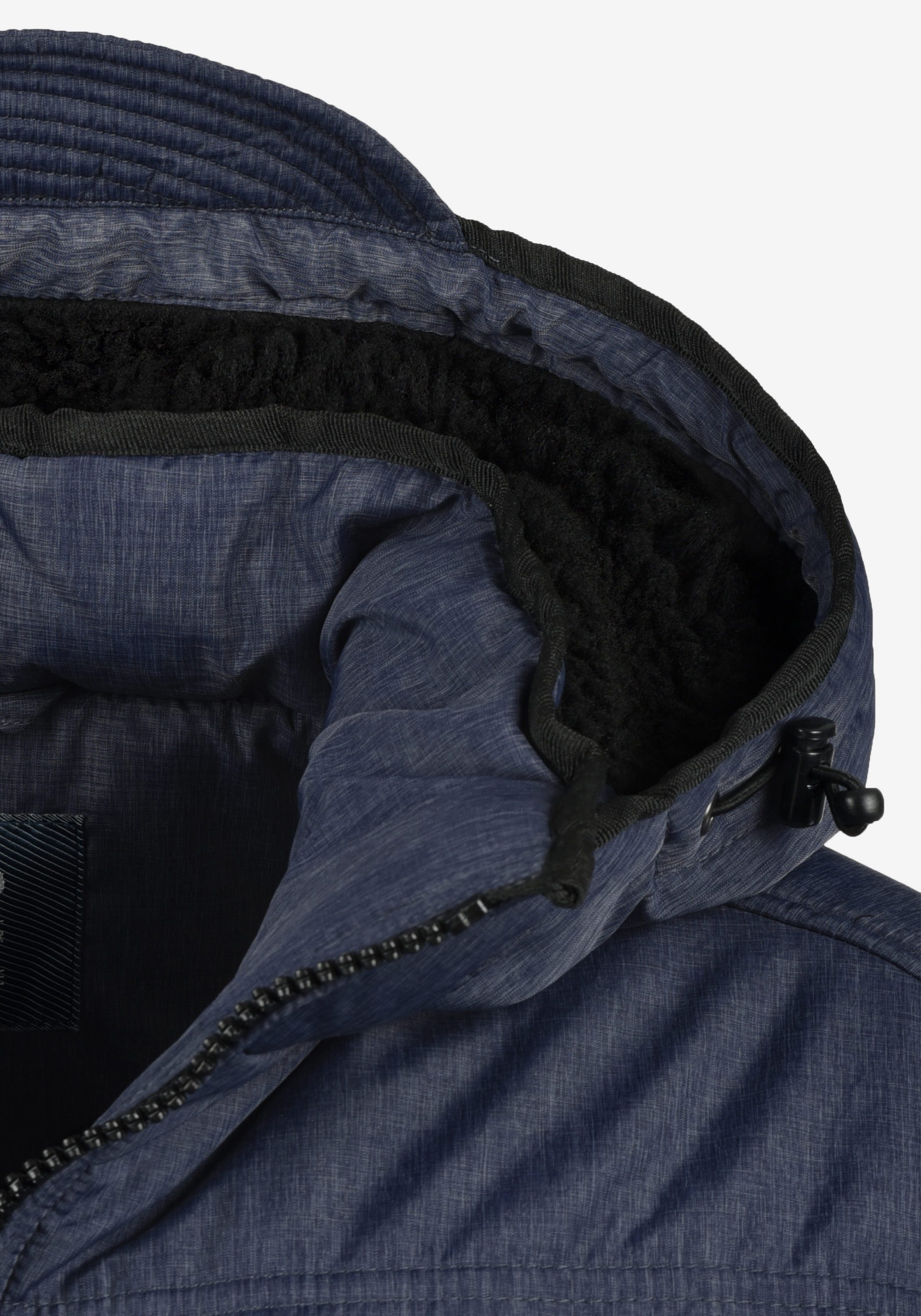 Blend Steppjacke BHBoris (1-St) Winterjacke mit abnehmbarer Kapuze und Teddyfutter