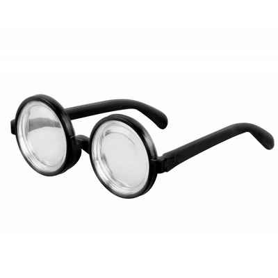 Smiffys Kostüm Glupschaugen Brille, Amüsantes Kostüm-Accessoire mit lupenreiner Gag-Garantie