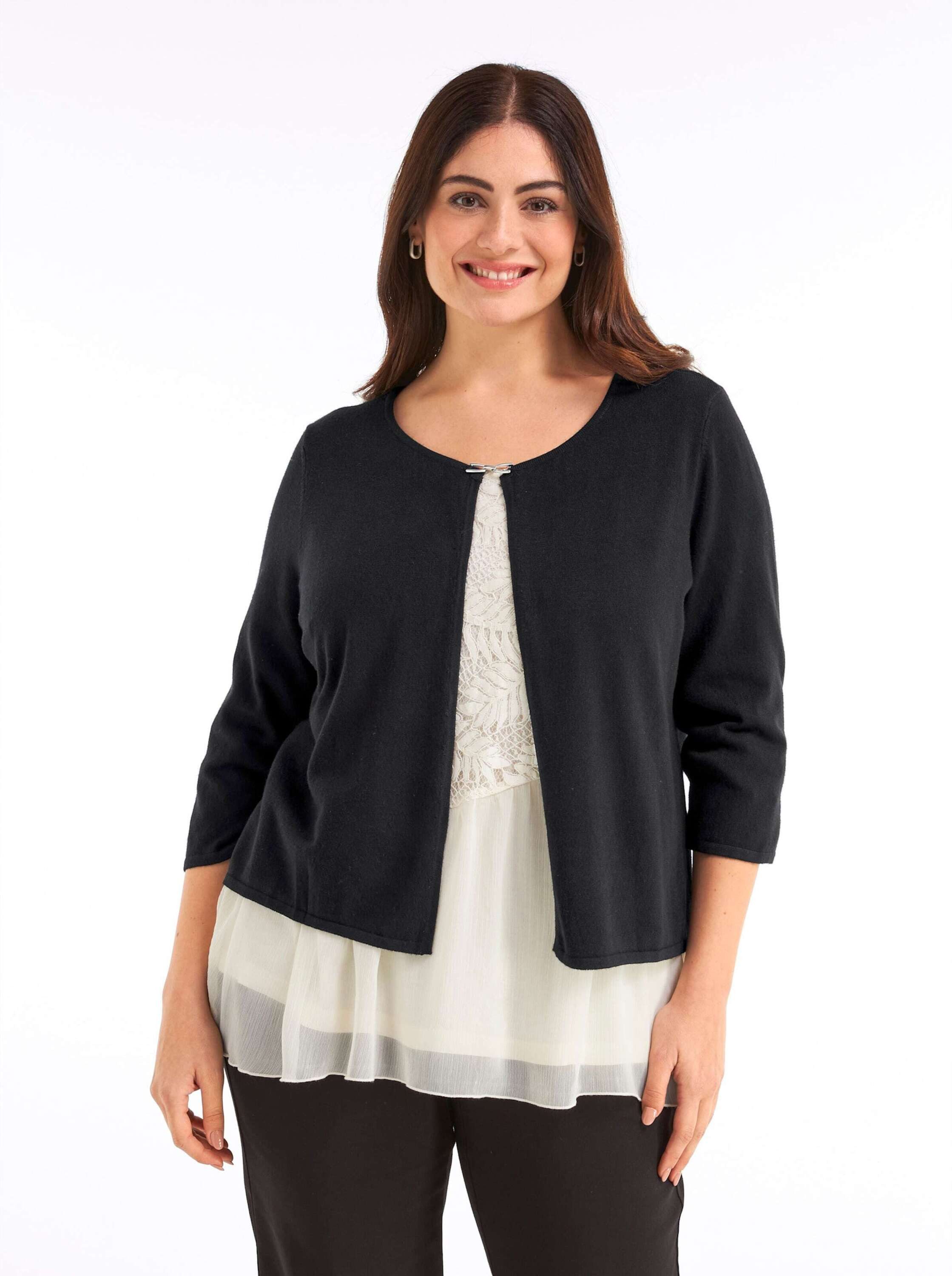 Witt Strickjacke Bolero 3/4-Arm Jersey
