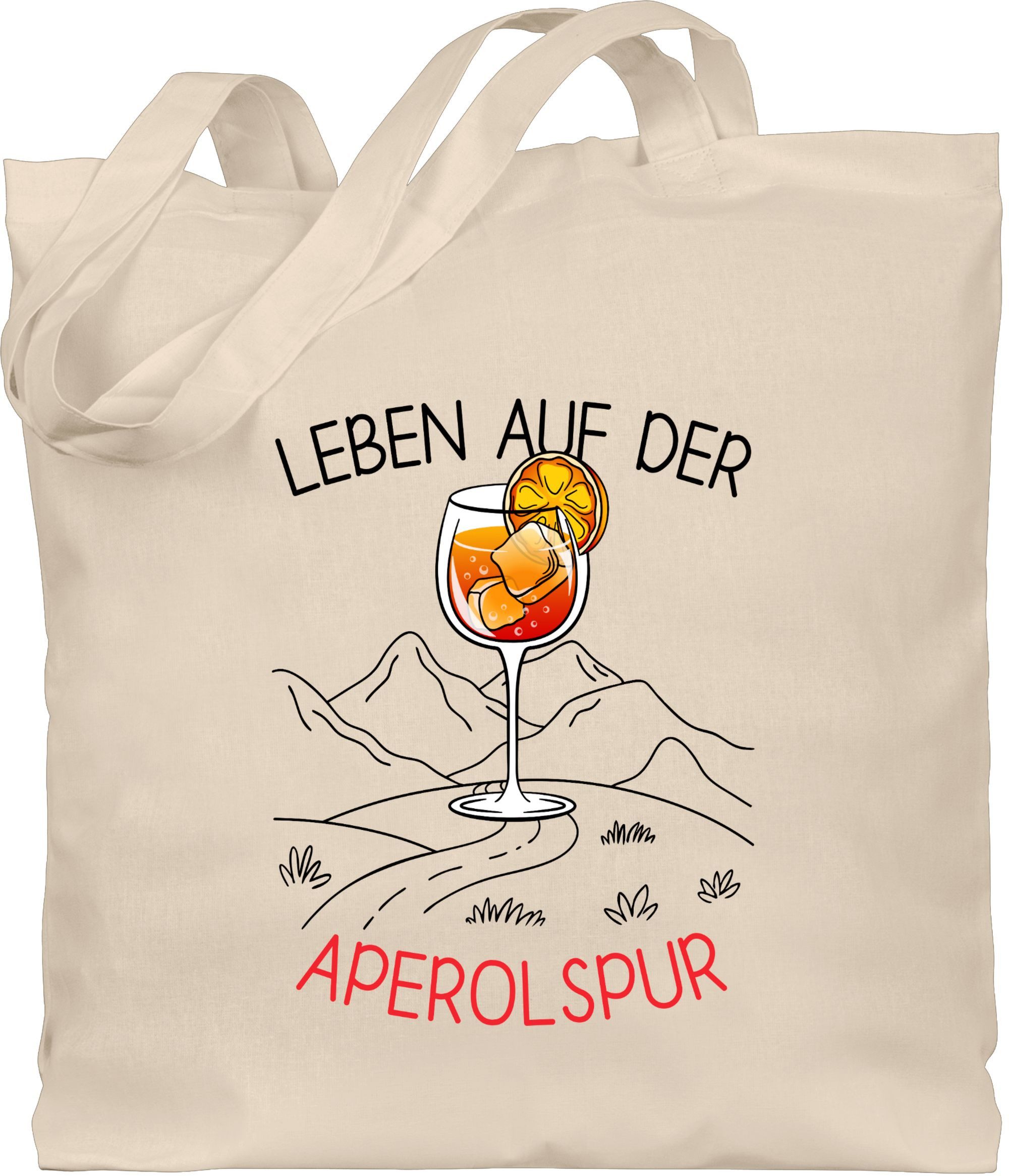 Shirtracer Umhängetasche Leben auf der Aperolspur, günstig online kaufen