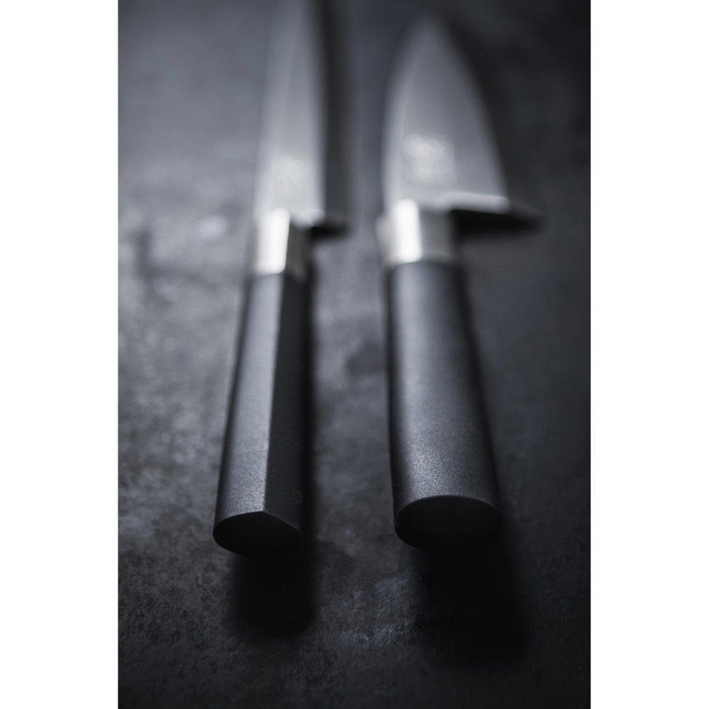 23 cm Black Brotmesser KAI Wasabi