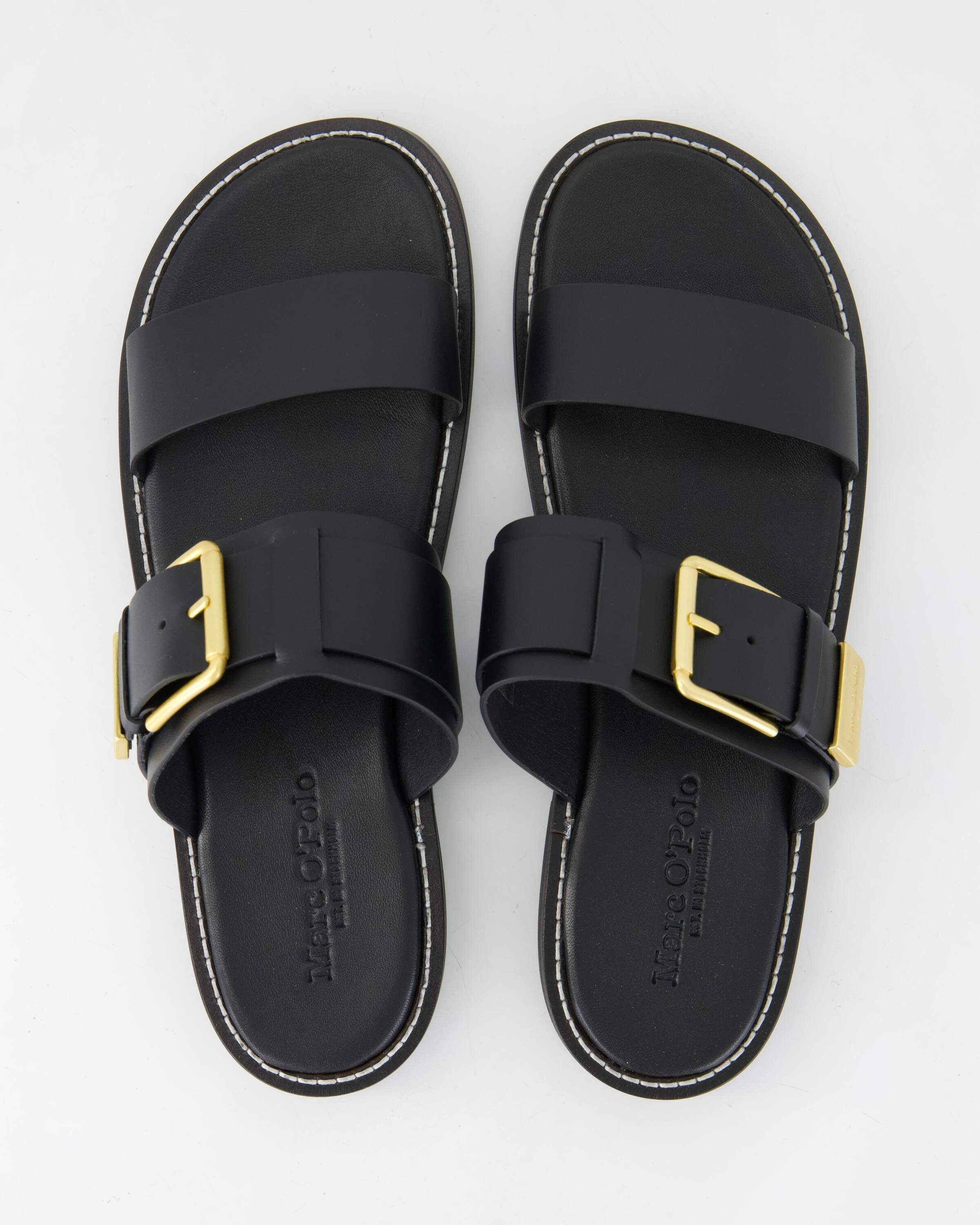 Marc O'Polo 50318691101100 Pantolette Obermaterial: Leder