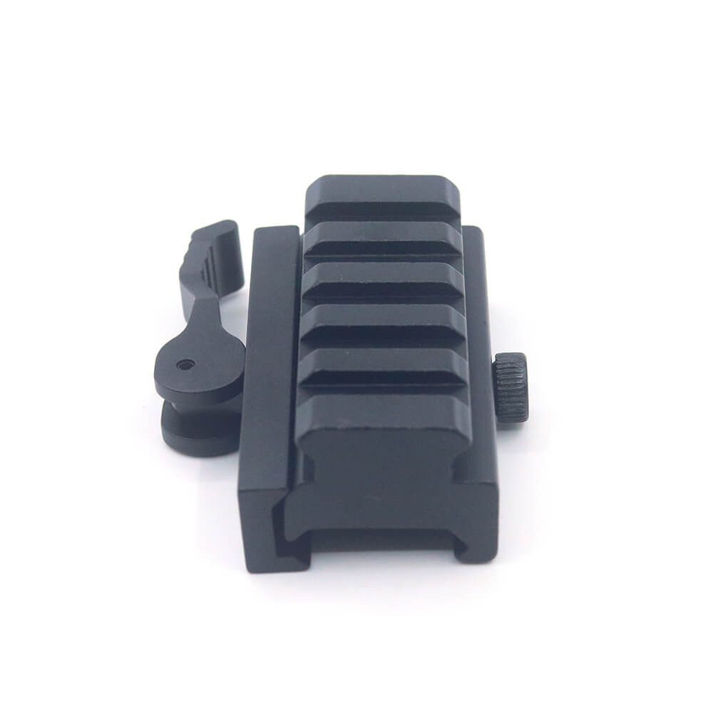 trends for living Höhen Adapter 5 Slot mit Schnellmontage Weaver Picatinny Erhöhung QD Zielfernrohr