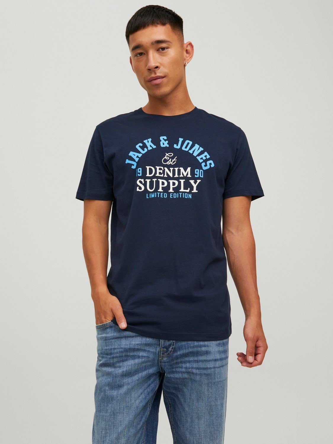 Jack & Jones T-Shirt (2-tlg) JJELOGO günstig online kaufen