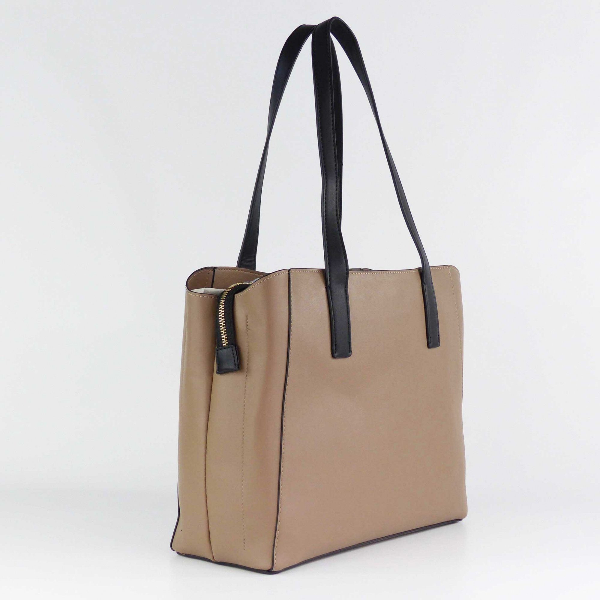 Shopper BAGS / VBS6MN01 COUS Taupe VALENTINO Nero